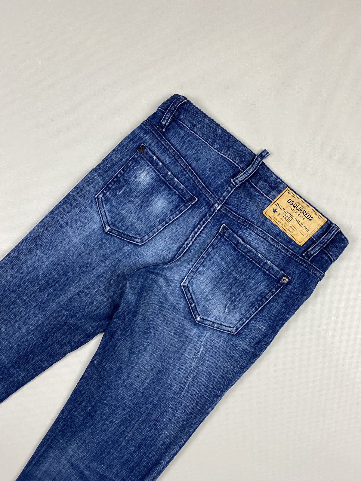 Dsquared2 Dsquared ladies skinny biker jeans size 40 Size 27" / US 4 / IT 40 - 21 Thumbnail