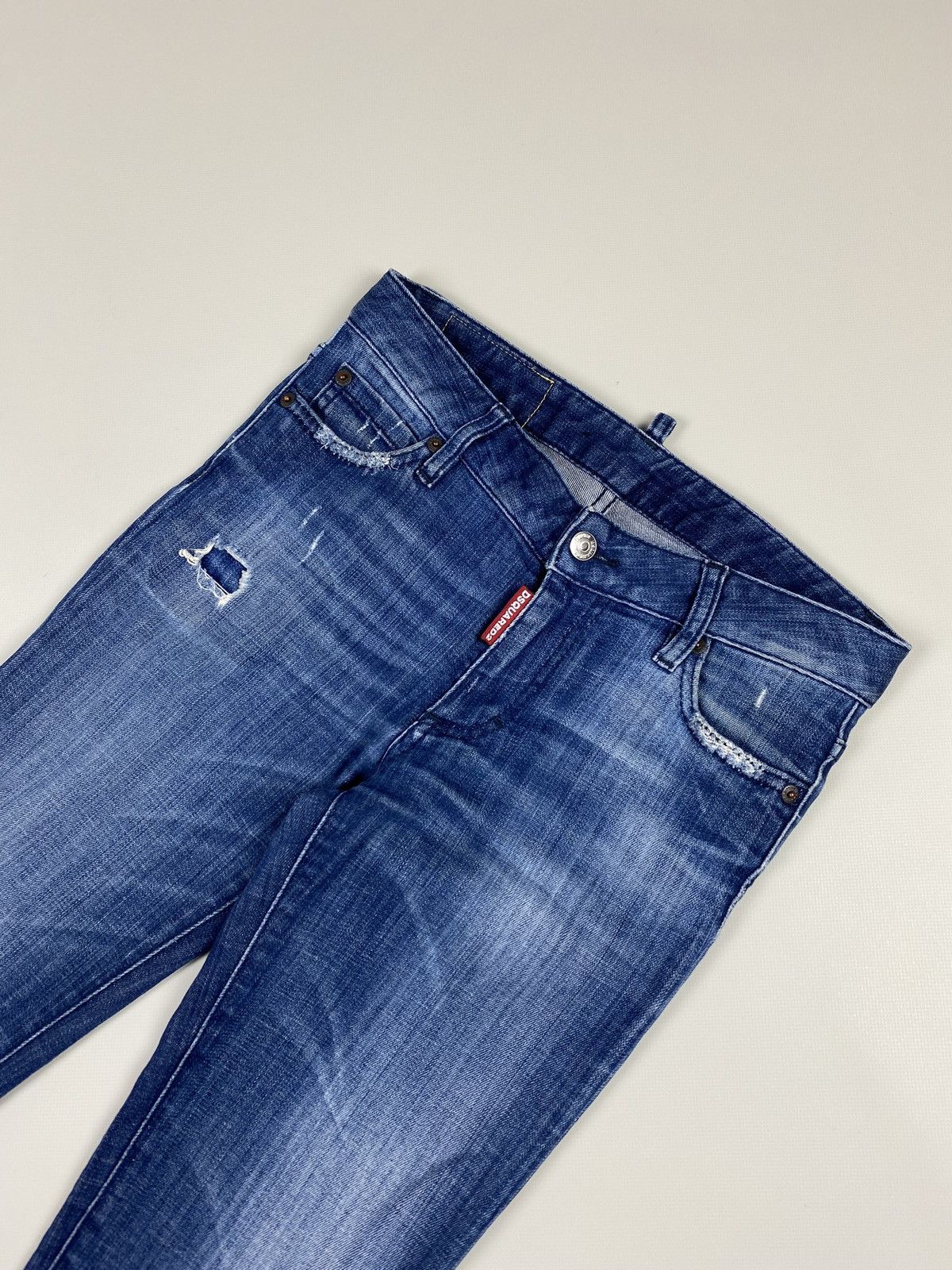 Dsquared2 Dsquared ladies skinny biker jeans size 40 Size 27" / US 4 / IT 40 - 4 Thumbnail