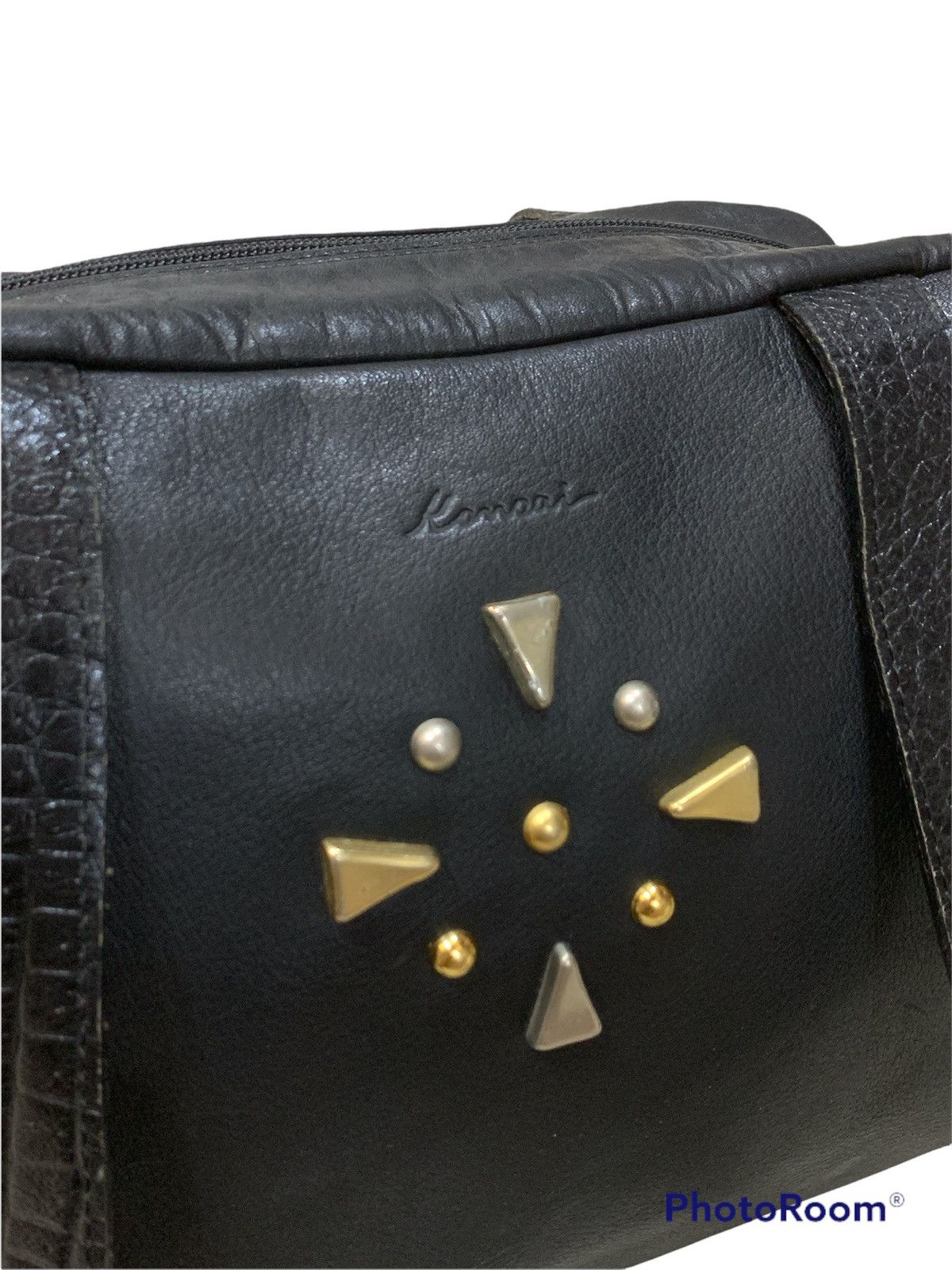 Kansai Yamamoto × Vintage KANSAI YAMAMOTO LEATHER SHOULDER BAG Size ONE SIZE - 3 Thumbnail