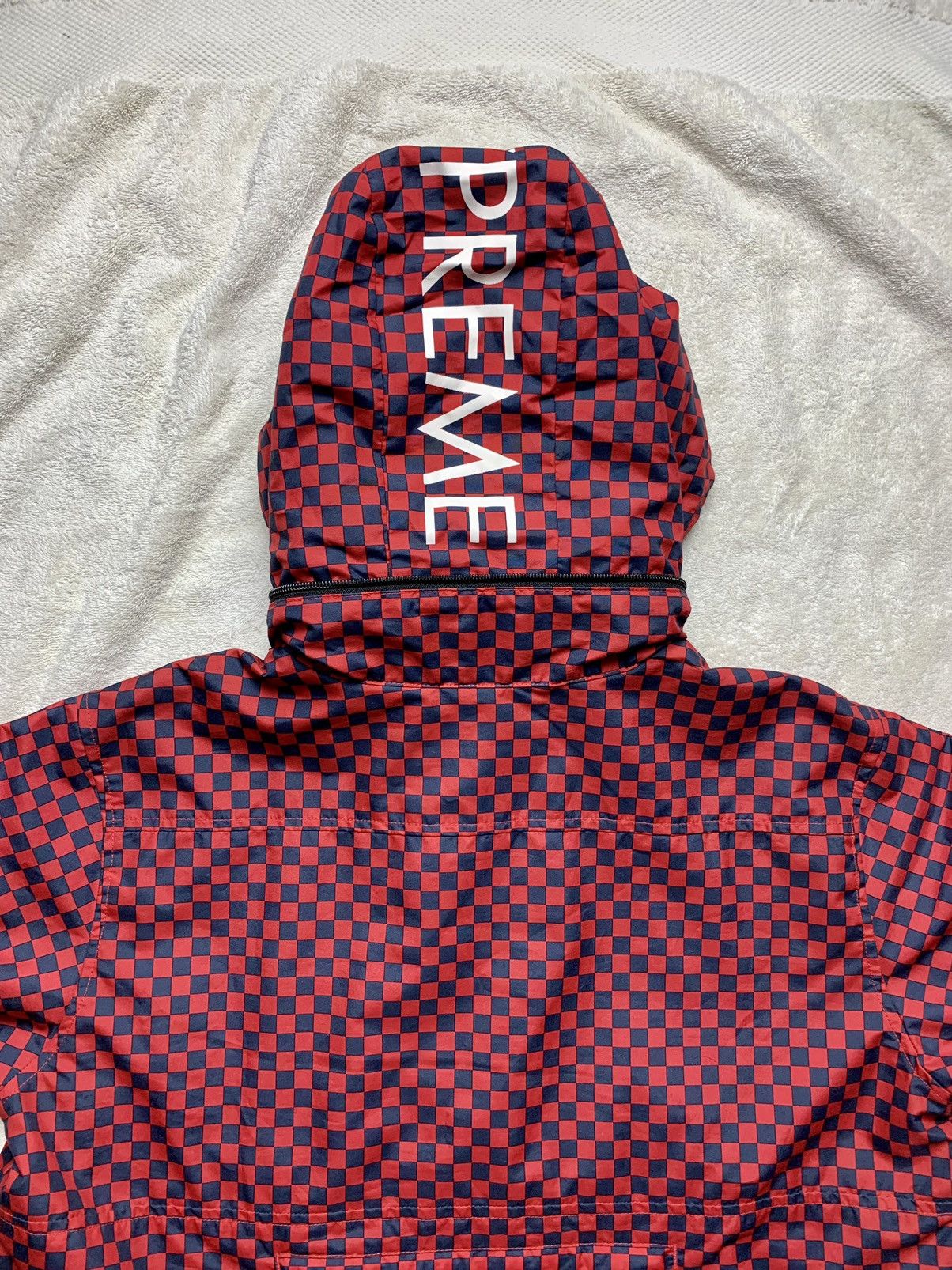 Supreme × The North Face 2011 The North Face x Supreme CHECKERED Pullover Jacket Red Size US L / EU 52-54 / 3 - 19 Thumbnail
