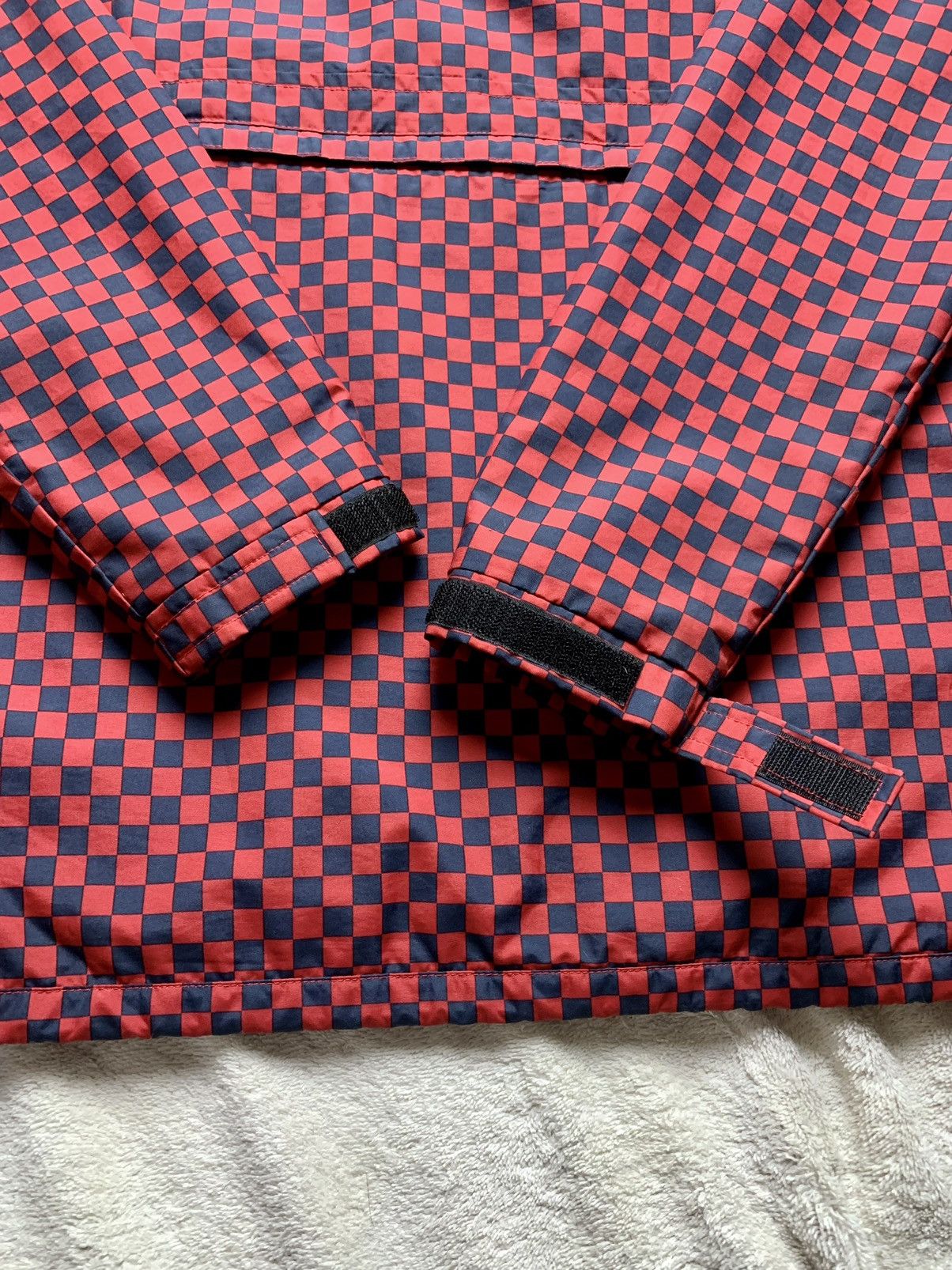 Supreme × The North Face 2011 The North Face x Supreme CHECKERED Pullover Jacket Red Size US L / EU 52-54 / 3 - 16 Thumbnail