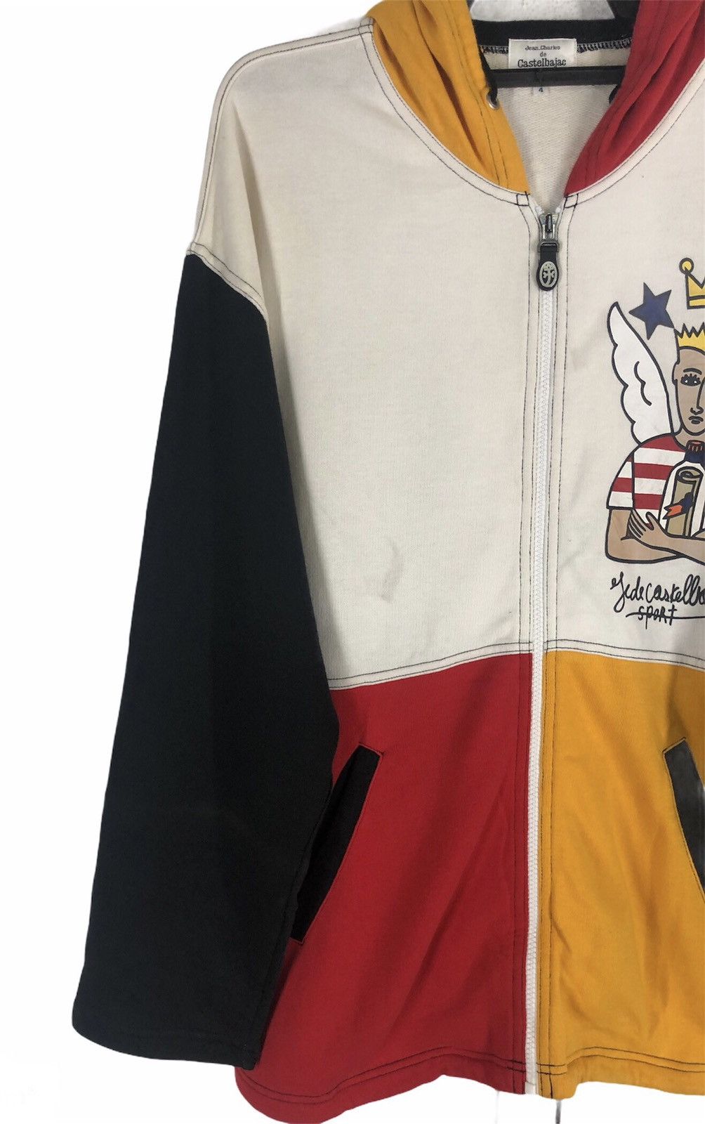 Jean Charles De Castelbajac × Vintage Vintage JEAN CHARLES DE CASTLEBAJAC ART DESIGN Jacket Size US L / EU 52-54 / 3 - 6 Thumbnail