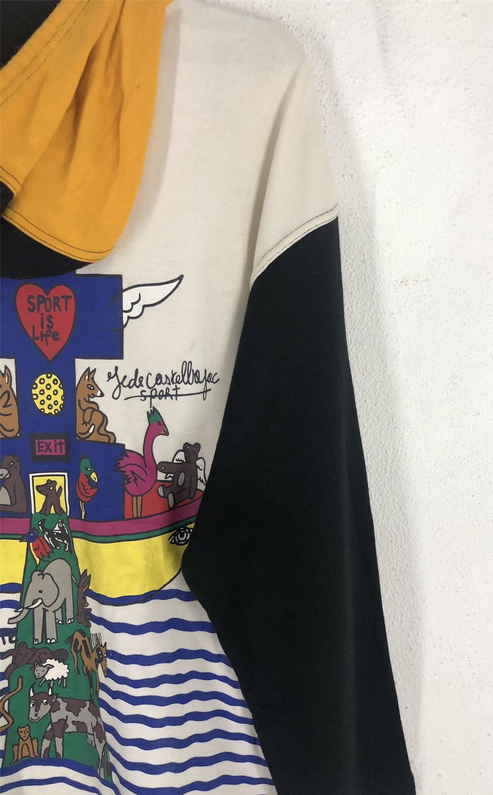 Jean Charles De Castelbajac × Vintage Vintage JEAN CHARLES DE CASTLEBAJAC ART DESIGN Jacket Size US L / EU 52-54 / 3 - 7 Thumbnail