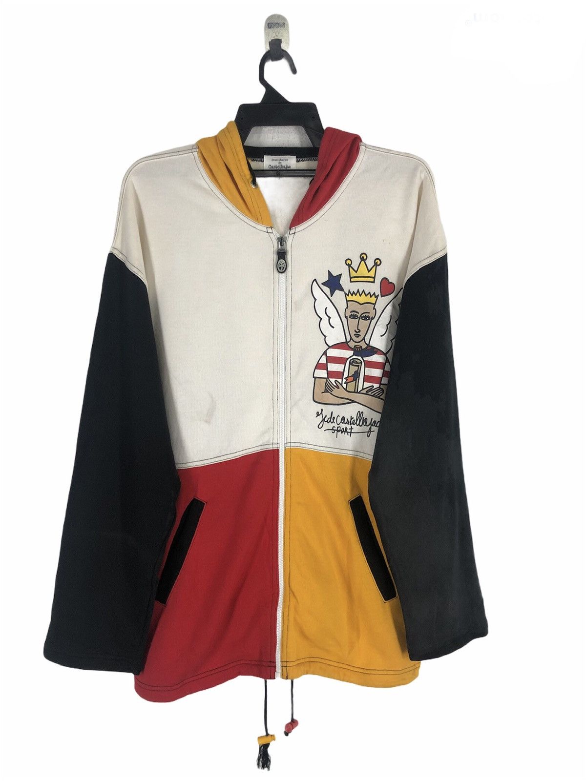 Jean Charles De Castelbajac × Vintage Vintage JEAN CHARLES DE CASTLEBAJAC ART DESIGN Jacket Size US L / EU 52-54 / 3 - 2 Thumbnail