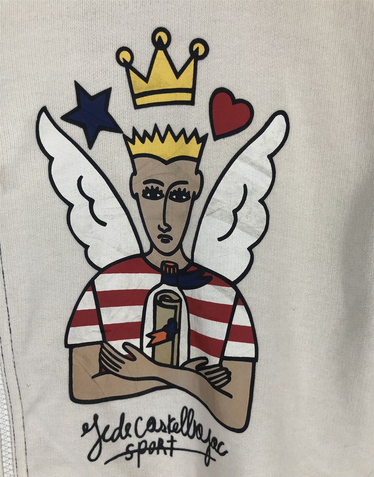 Jean Charles De Castelbajac × Vintage Vintage JEAN CHARLES DE CASTLEBAJAC ART DESIGN Jacket Size US L / EU 52-54 / 3 - 9 Thumbnail