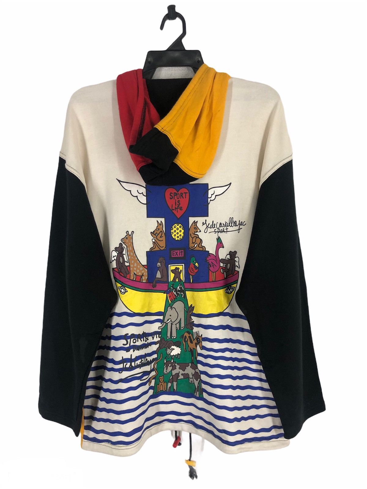 Jean Charles De Castelbajac × Vintage Vintage JEAN CHARLES DE CASTLEBAJAC ART DESIGN Jacket Size US L / EU 52-54 / 3 - 1 Thumbnail