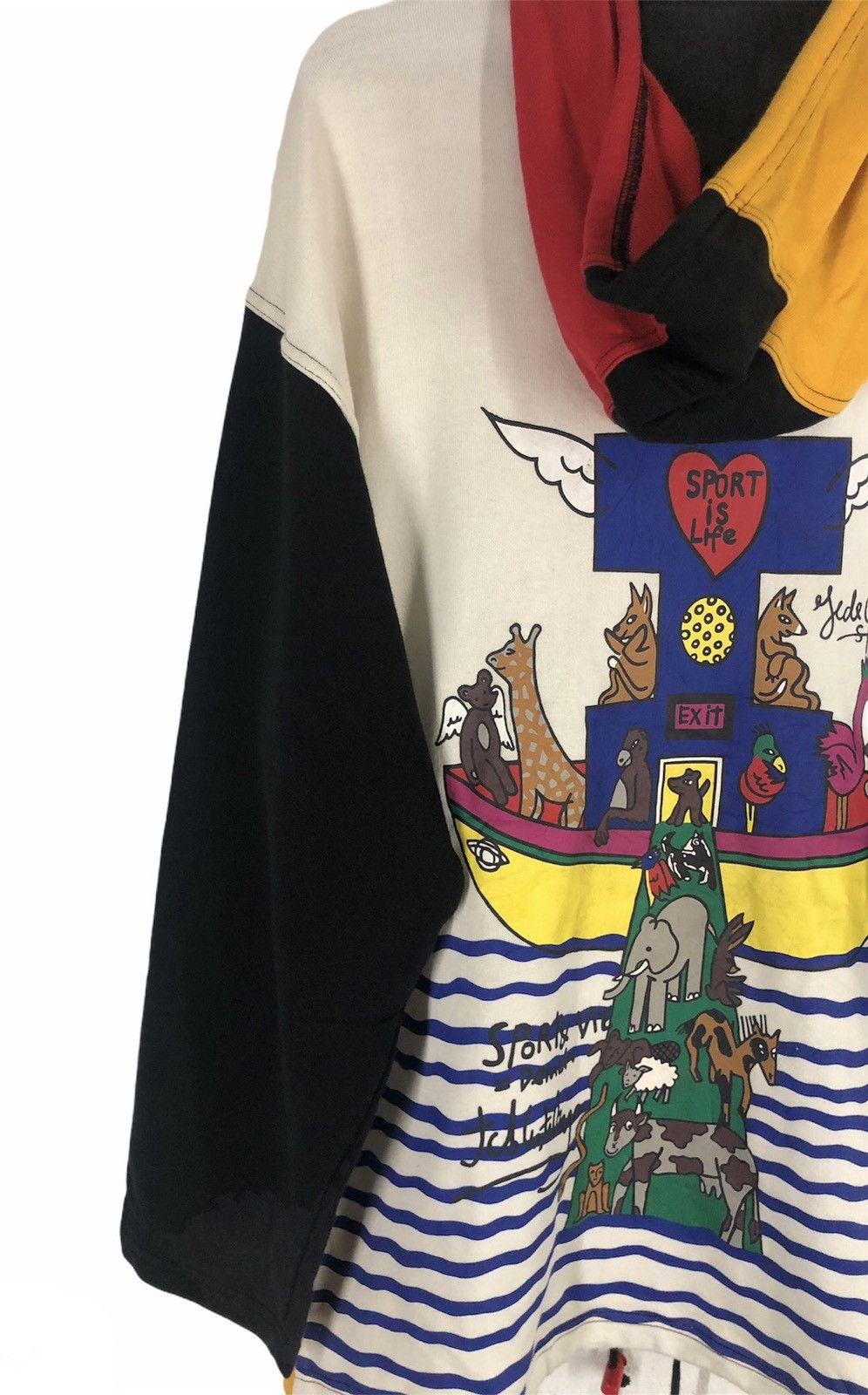 Jean Charles De Castelbajac × Vintage Vintage JEAN CHARLES DE CASTLEBAJAC ART DESIGN Jacket Size US L / EU 52-54 / 3 - 4 Thumbnail