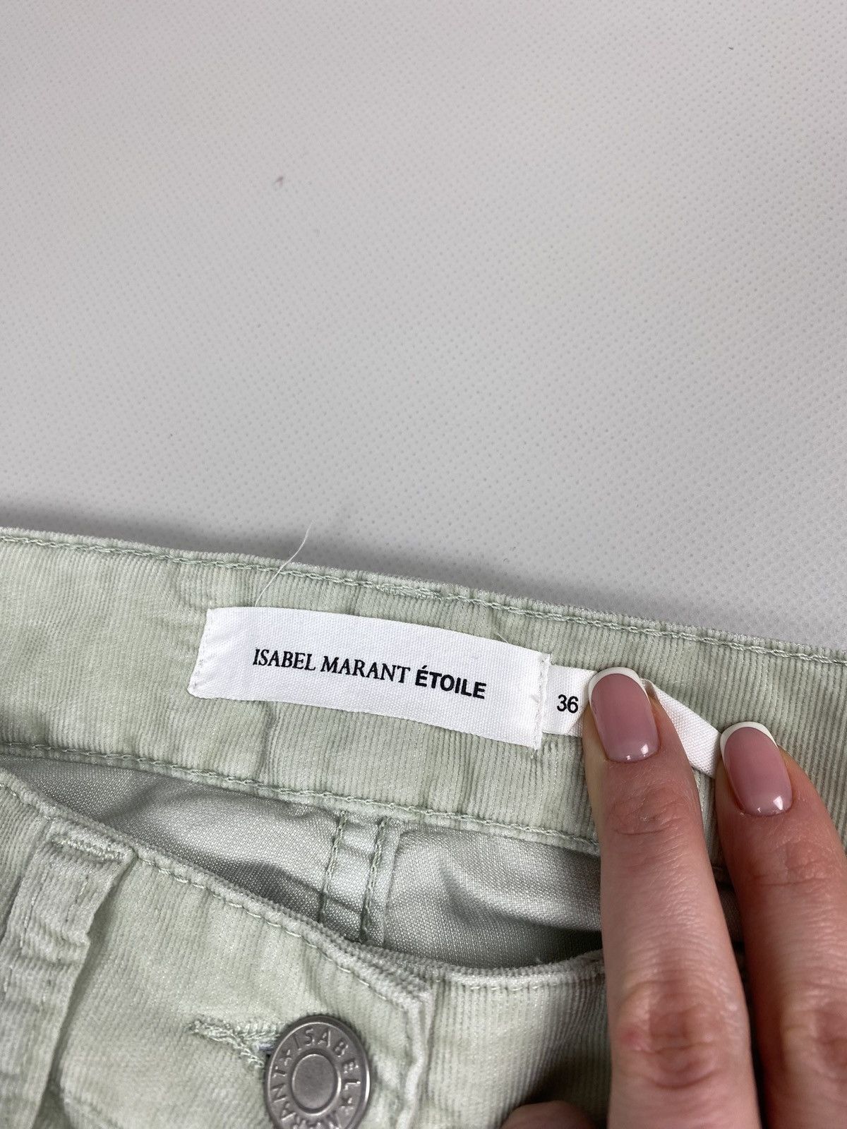 Isabel Marant Isabel Marant Etoile ladies corduroy biker pants size 36 Size 25" / US 0 / IT 36 - 12 Thumbnail