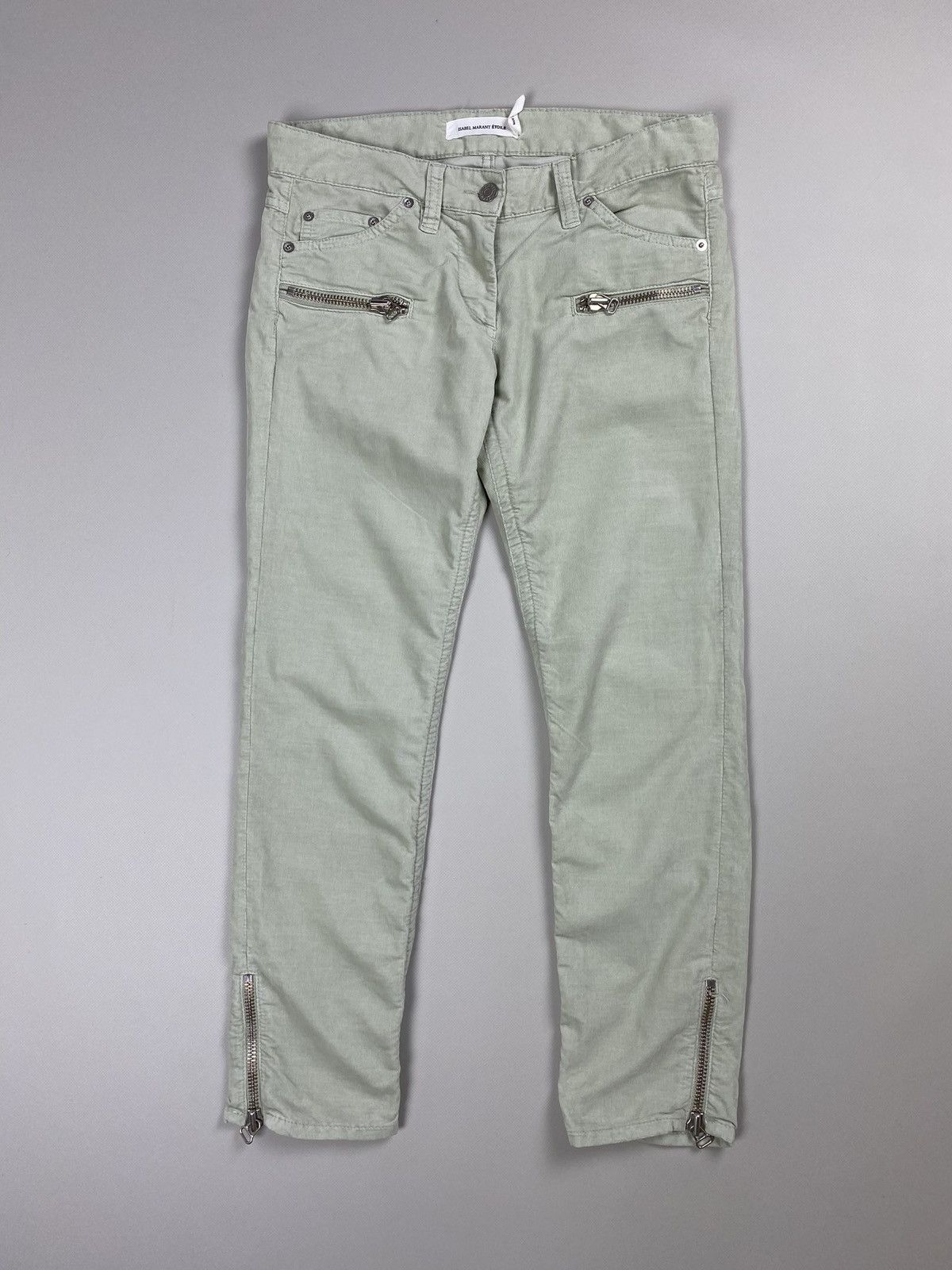 Isabel Marant Isabel Marant Etoile ladies corduroy biker pants size 36 Size 25" / US 0 / IT 36 - 1 Thumbnail