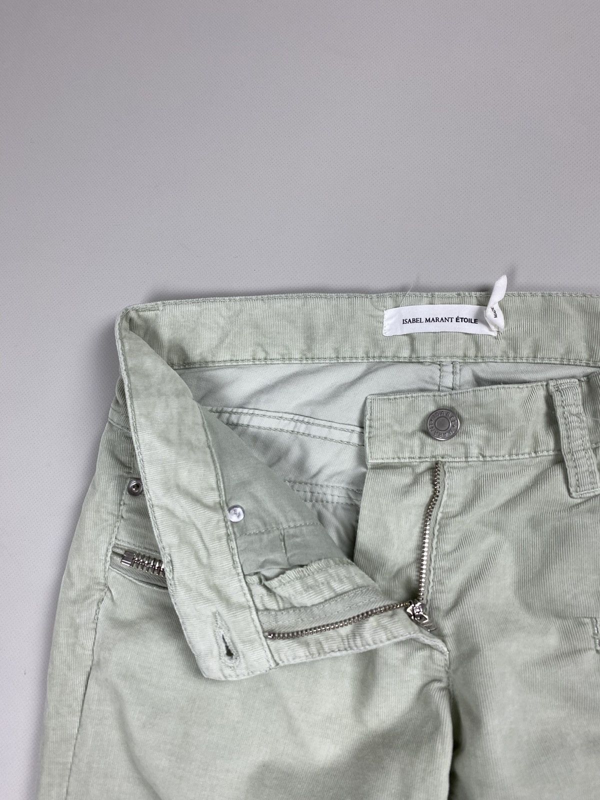 Isabel Marant Isabel Marant Etoile ladies corduroy biker pants size 36 Size 25" / US 0 / IT 36 - 13 Thumbnail