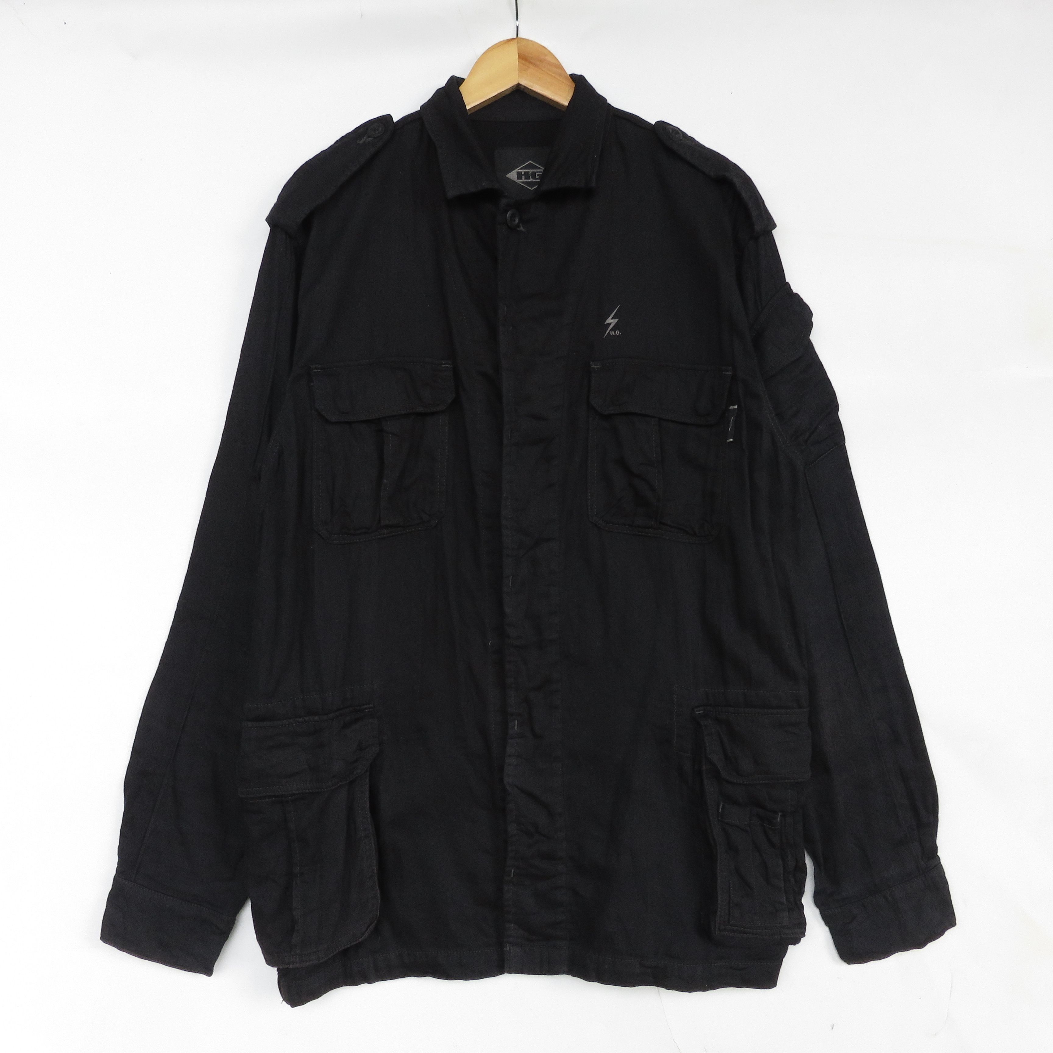 Hysteric Glamour × Japanese Brand Grail🔥 Hysteric Glamour Tactical Cargo Jacket Size US L / EU 52-54 / 3 - 1 Thumbnail