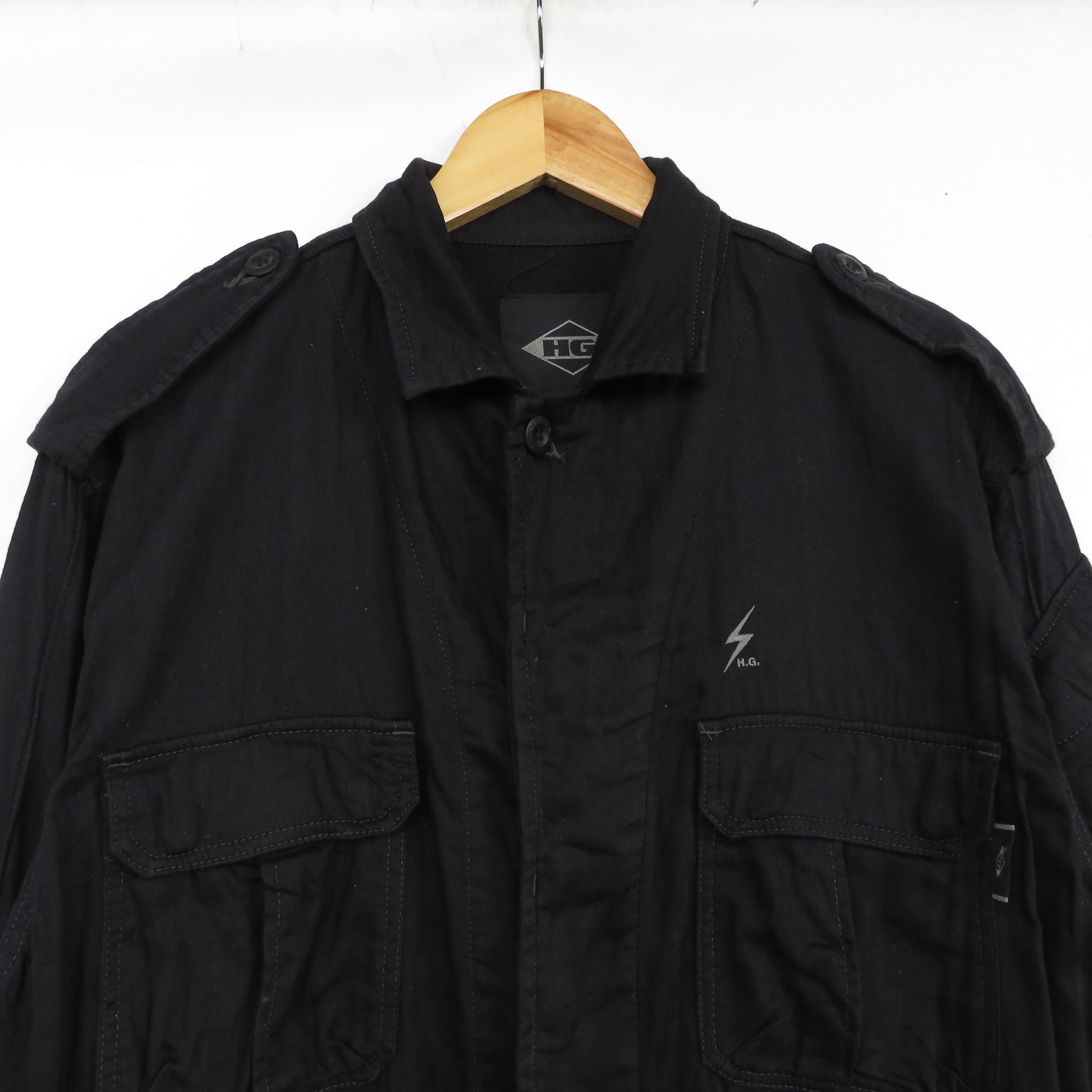 Hysteric Glamour × Japanese Brand Grail🔥 Hysteric Glamour Tactical Cargo Jacket Size US L / EU 52-54 / 3 - 2 Thumbnail