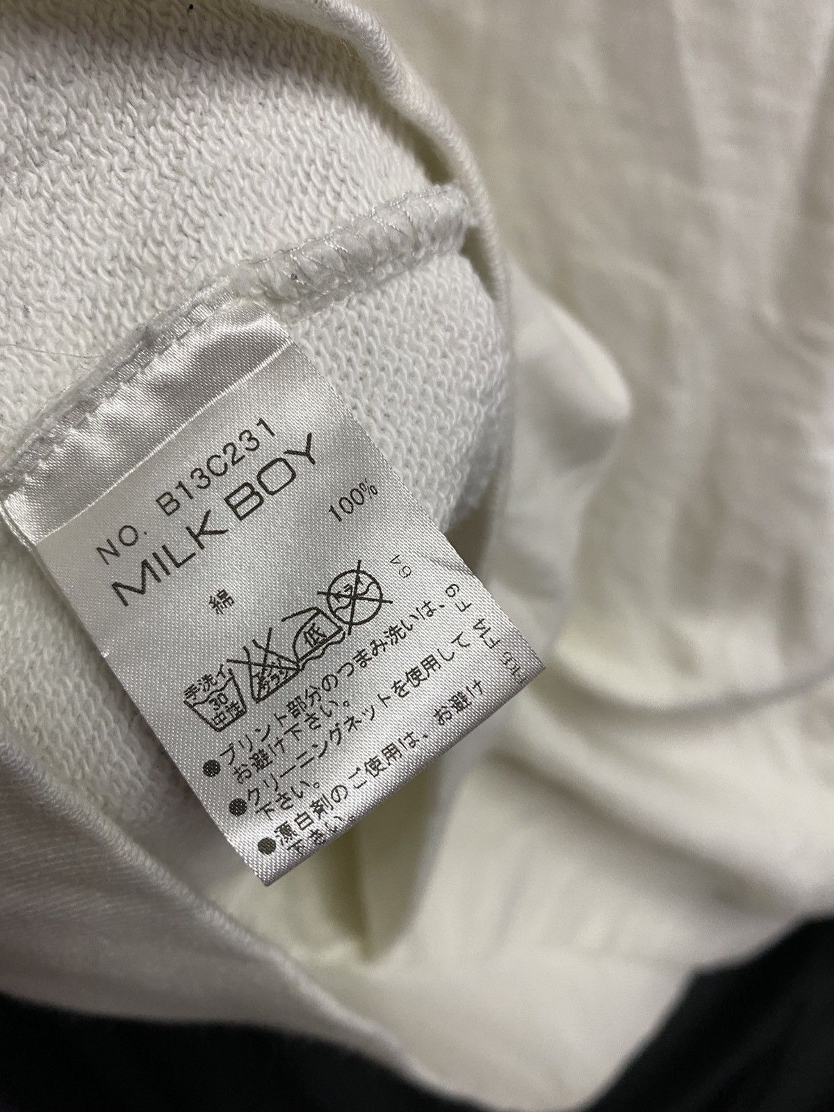 Japanese Brand MILKBOY never say never punks bear hoodie Size US L / EU 52-54 / 3 - 7 Thumbnail