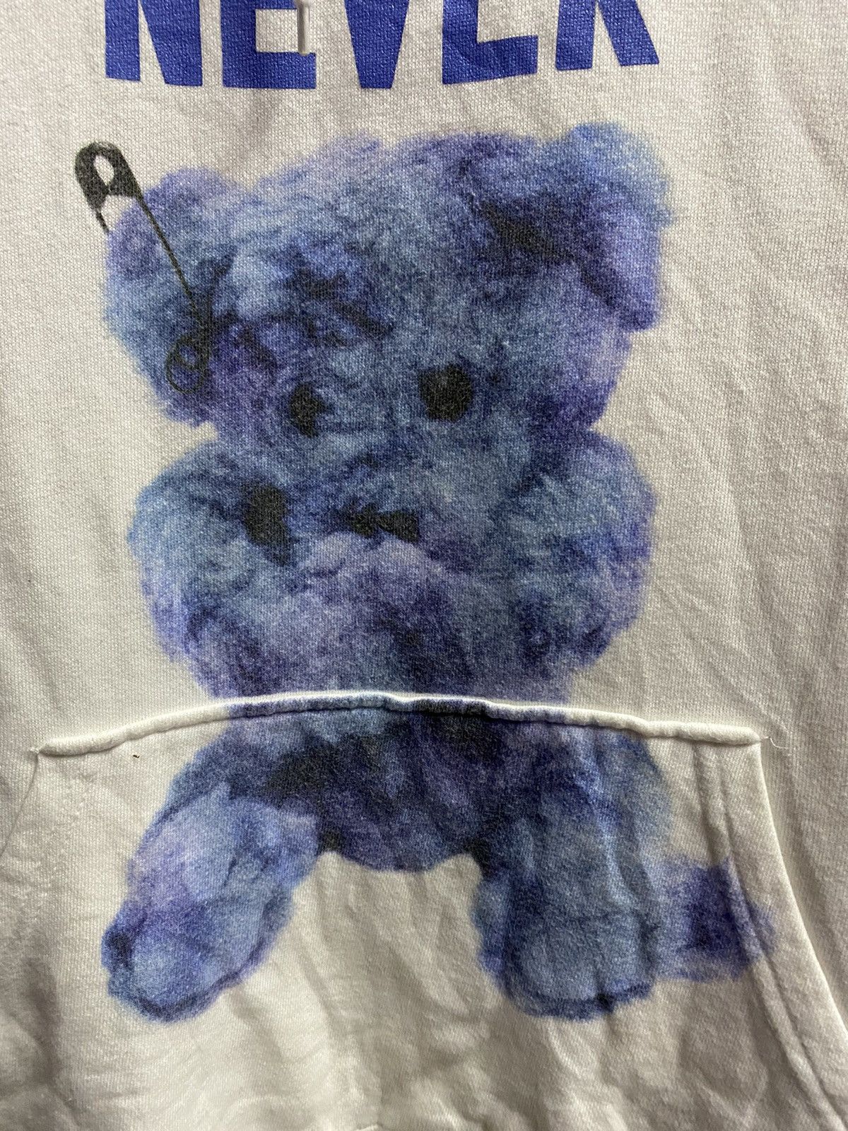 Japanese Brand MILKBOY never say never punks bear hoodie Size US L / EU 52-54 / 3 - 4 Thumbnail