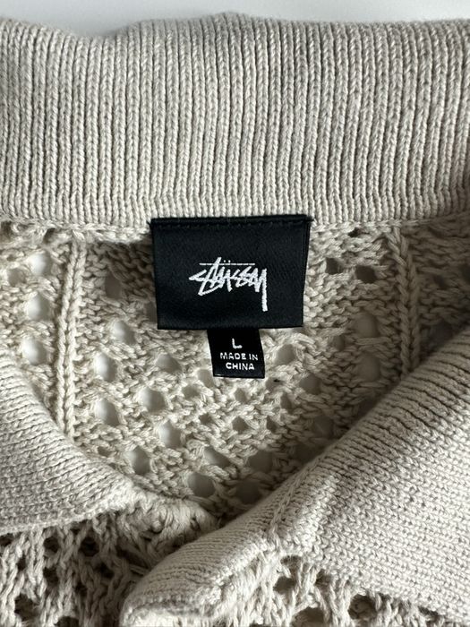 Stussy Stussy Crochet Shirt Grailed