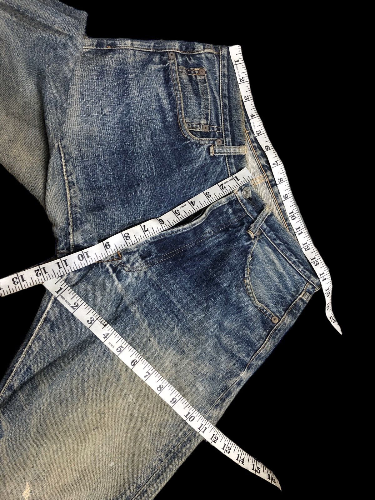 Other VINTAGE JAPANESSE CROPPED SELVEDGE DENIM Size US 28 / EU 44 - 9 Thumbnail