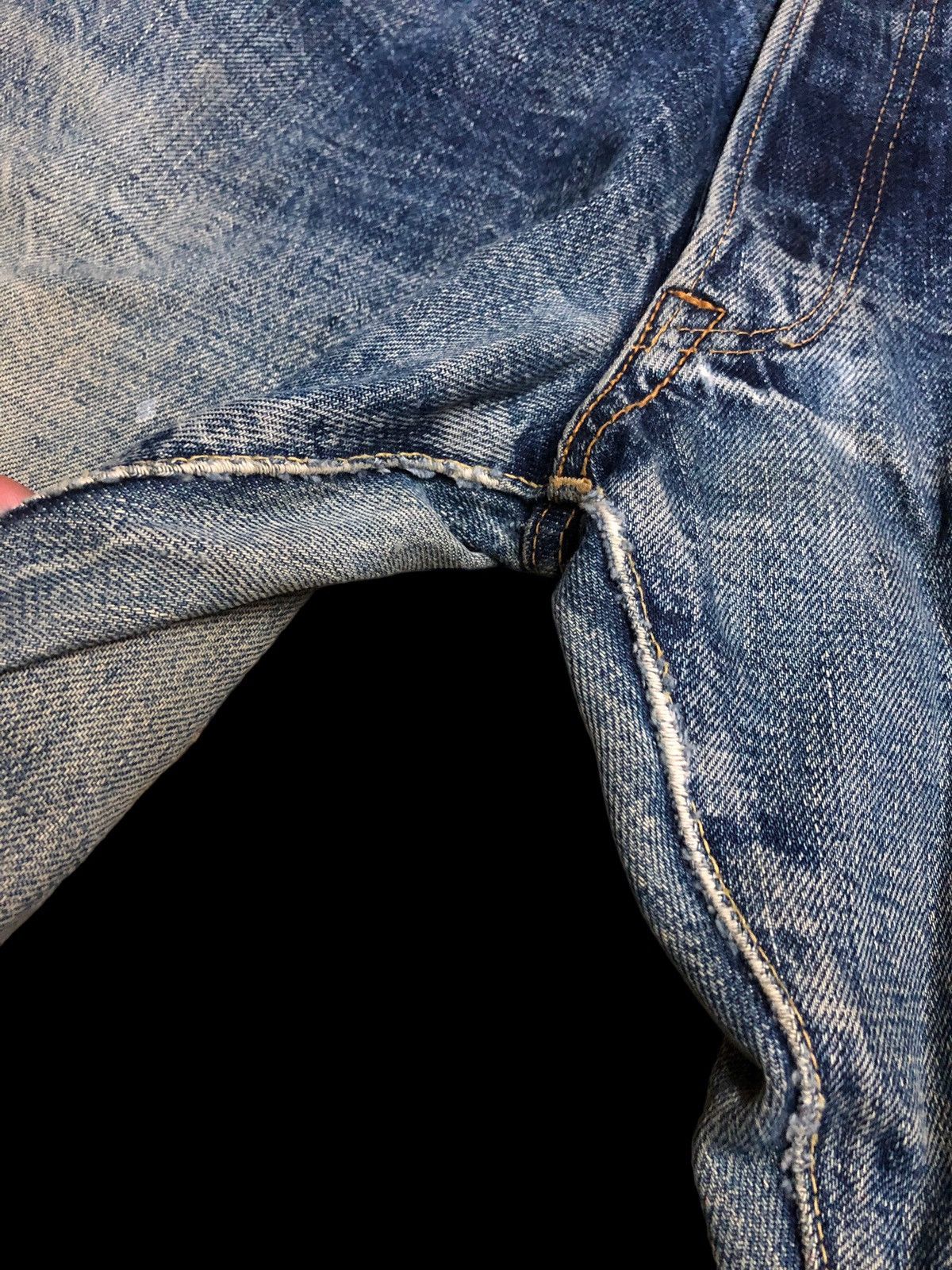 Other VINTAGE JAPANESSE CROPPED SELVEDGE DENIM Size US 28 / EU 44 - 7 Thumbnail