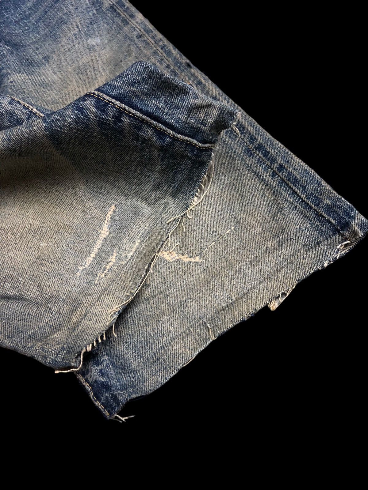 Other VINTAGE JAPANESSE CROPPED SELVEDGE DENIM Size US 28 / EU 44 - 6 Thumbnail