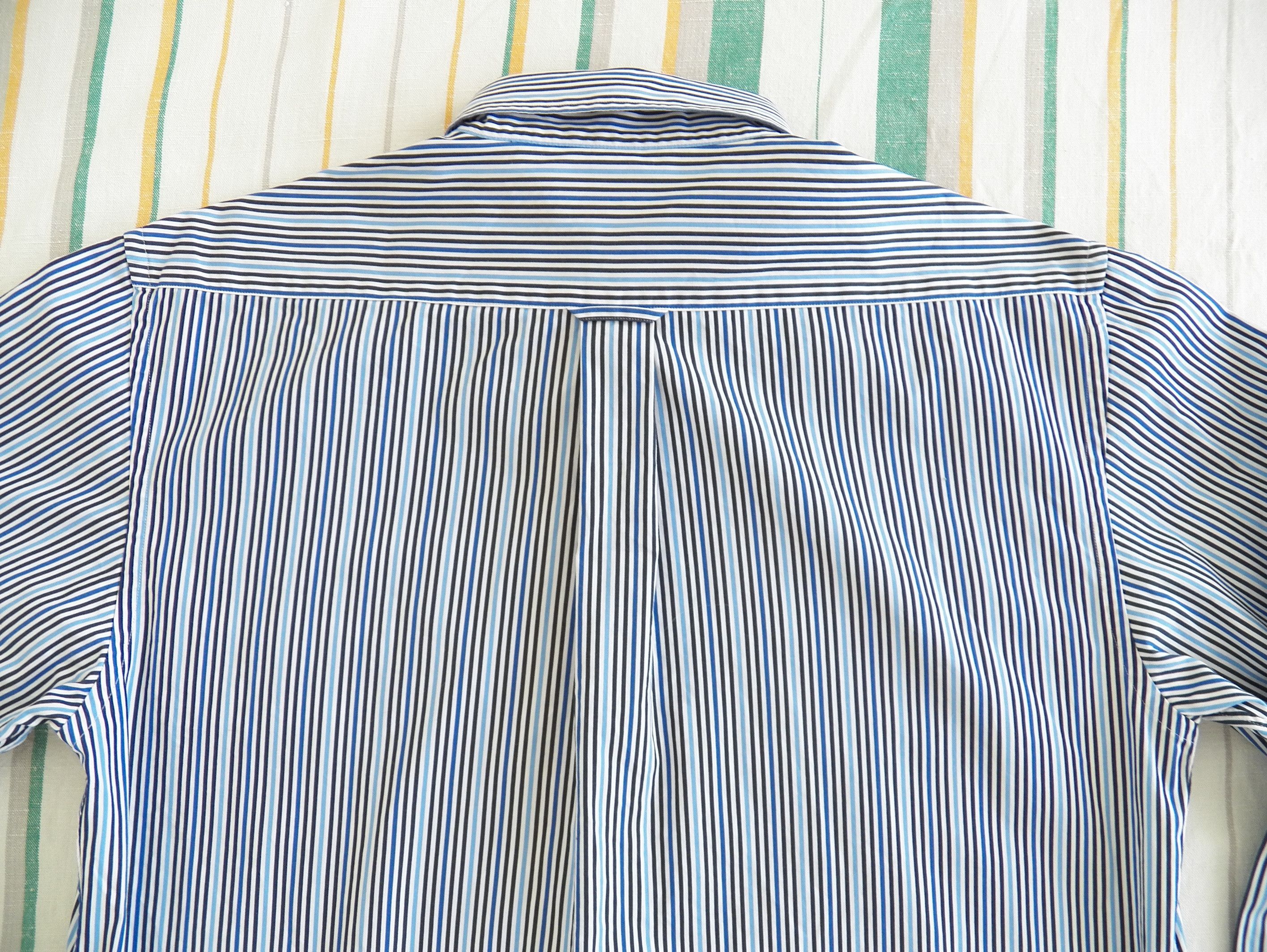 Gant Gant Study Poplin SHIRT Blue White Stripe Long Sleeve RegFit Size US L / EU 52-54 / 3 - 9 Thumbnail