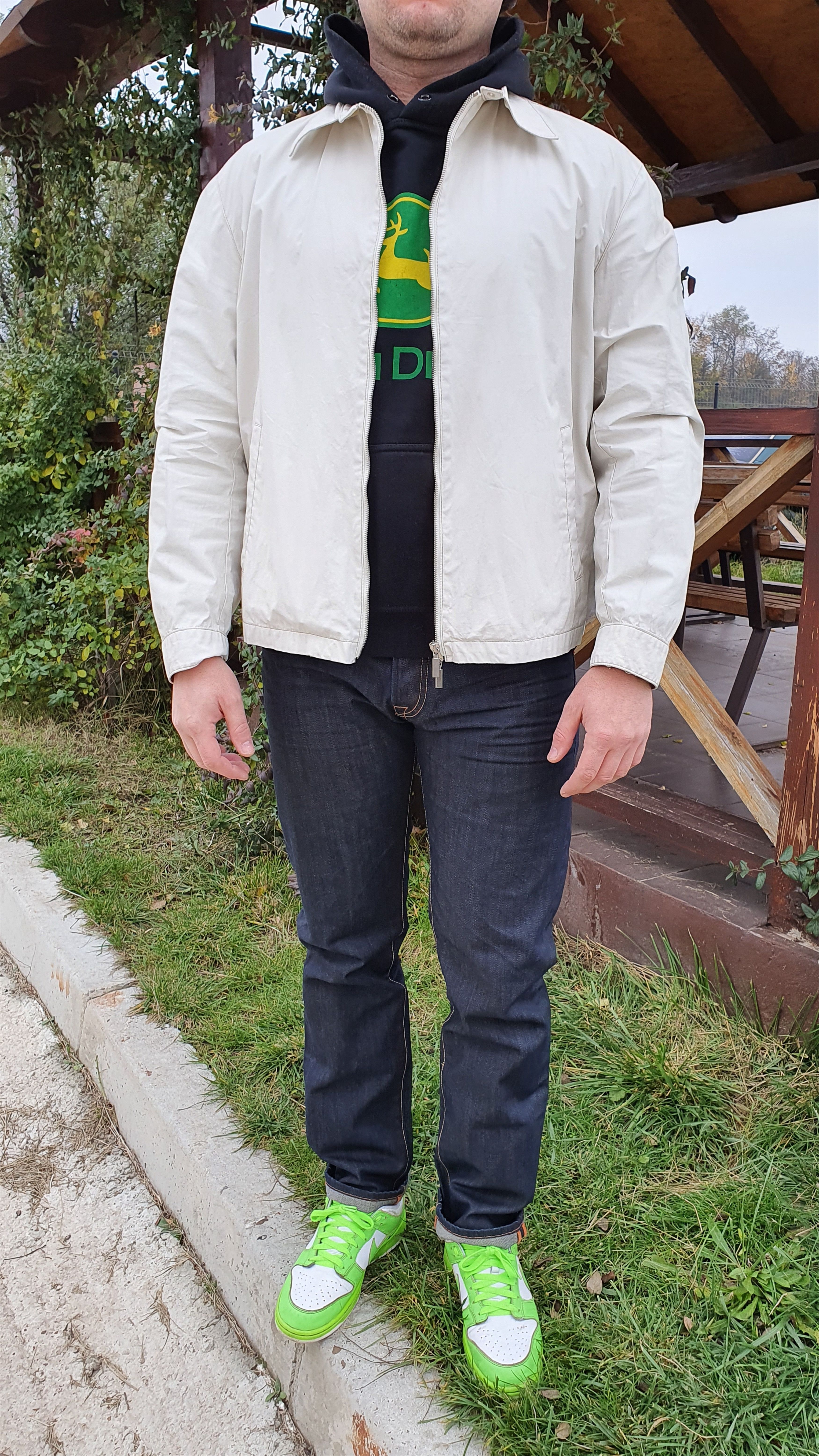 Designer Rare GERANI Vintage Light Jacket Lampo like Stone ISLAND Size US L / EU 52-54 / 3 - 3 Thumbnail