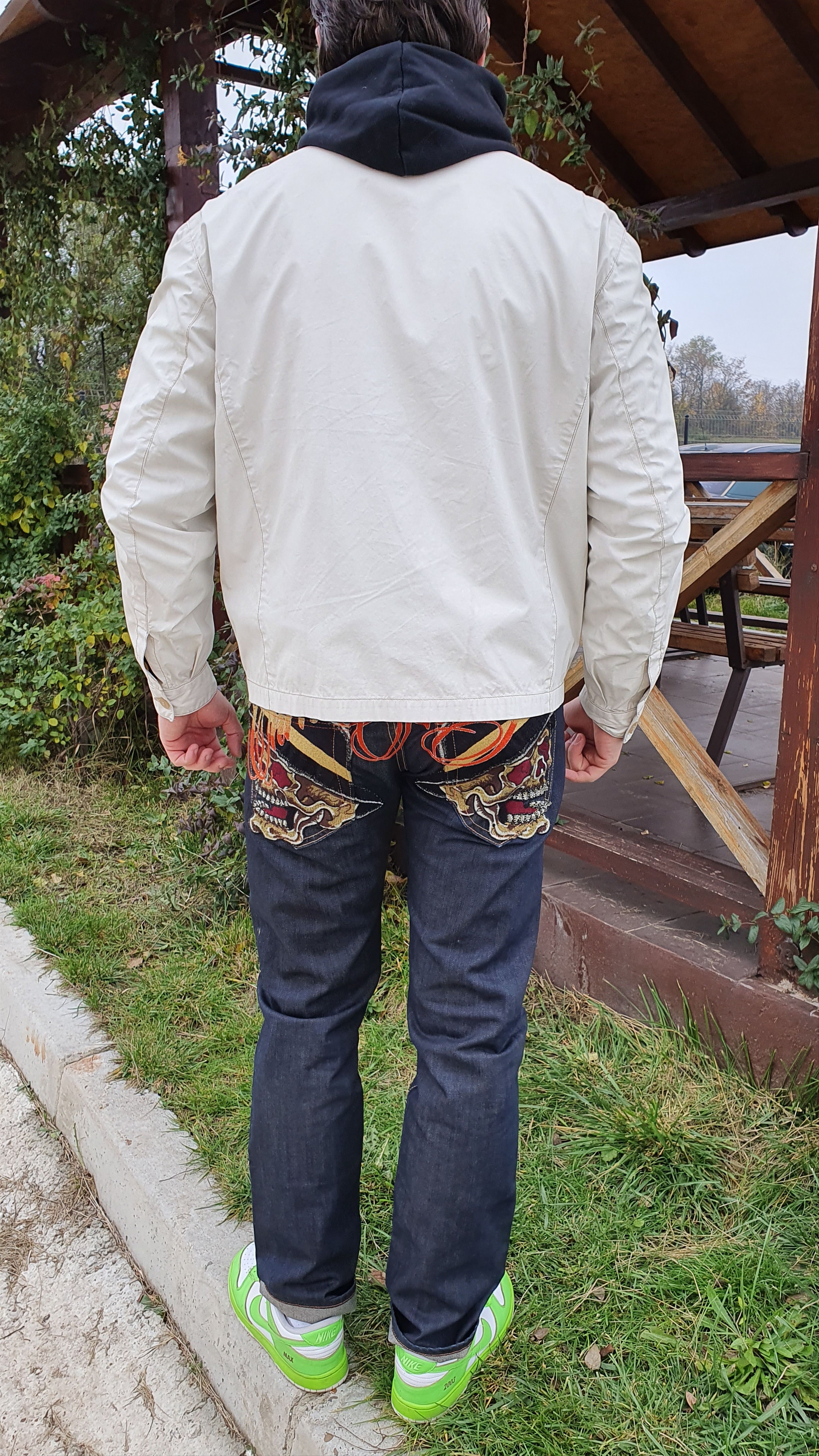 Designer Rare GERANI Vintage Light Jacket Lampo like Stone ISLAND Size US L / EU 52-54 / 3 - 4 Thumbnail