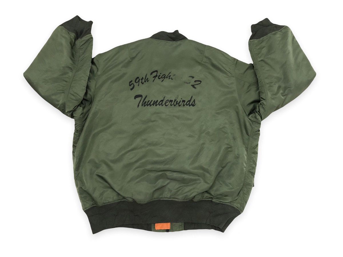 Alpha Industries Alpha Industries Bomber Jacket Thunderbird Reversable Size US XL / EU 56 / 4 - 7 Thumbnail