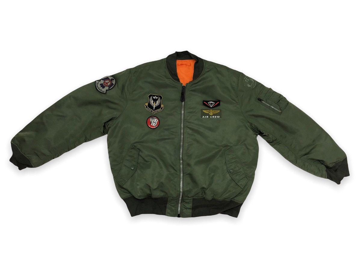 Alpha Industries Alpha Industries Bomber Jacket Thunderbird Reversable Size US XL / EU 56 / 4 - 2 Thumbnail