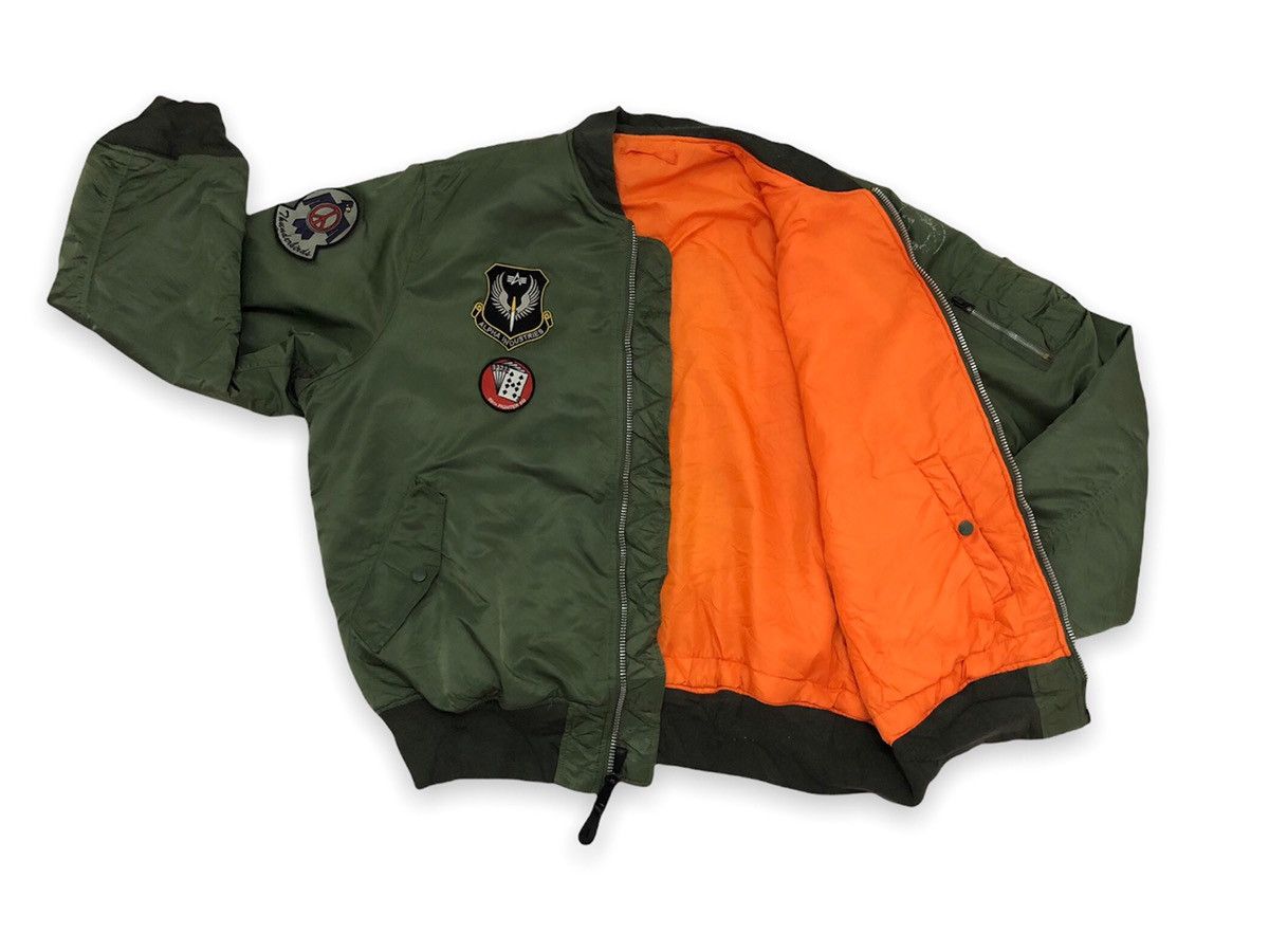 Alpha Industries Alpha Industries Bomber Jacket Thunderbird Reversable Size US XL / EU 56 / 4 - 5 Thumbnail