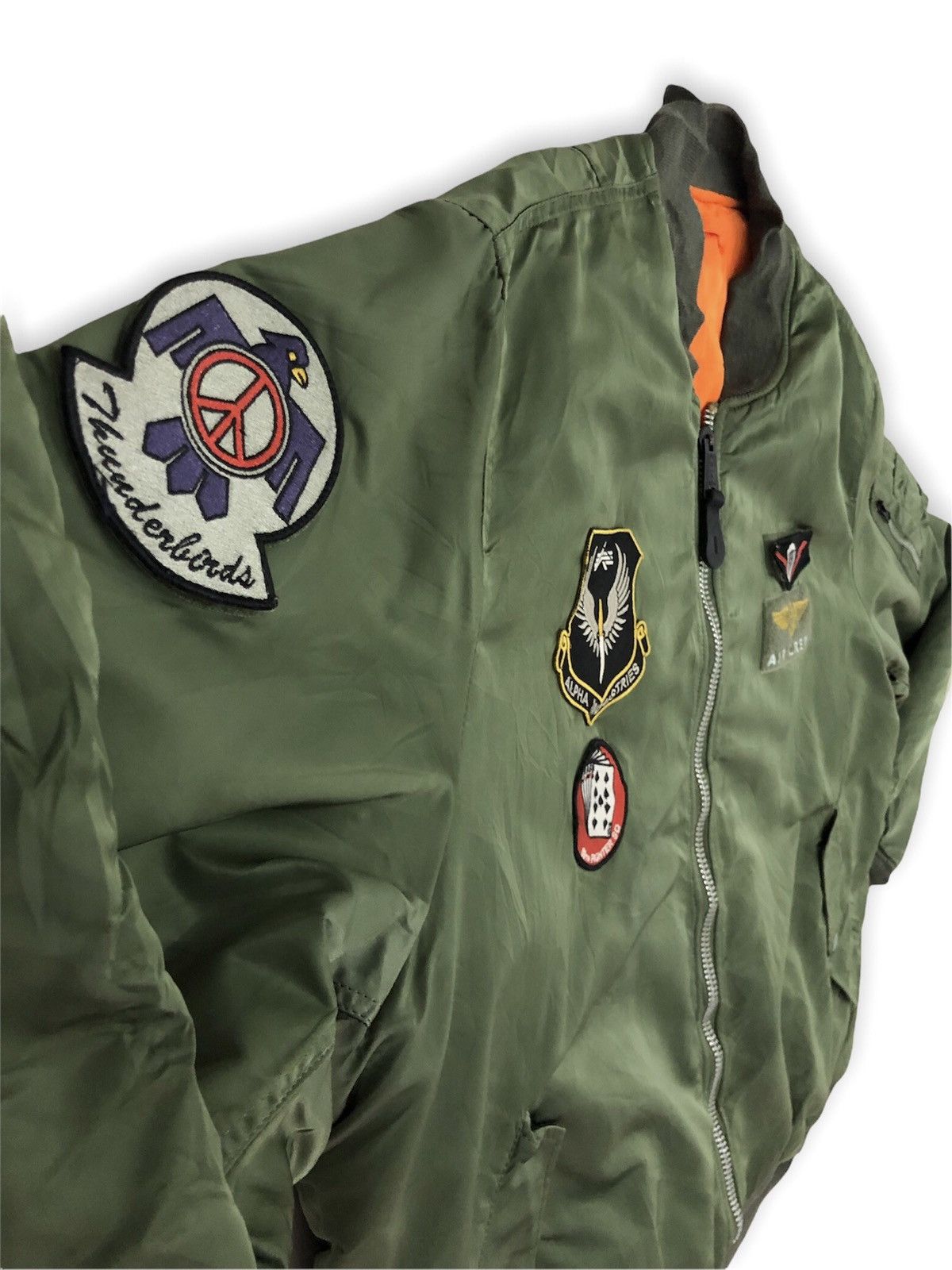 Alpha Industries Alpha Industries Bomber Jacket Thunderbird Reversable Size US XL / EU 56 / 4 - 4 Thumbnail