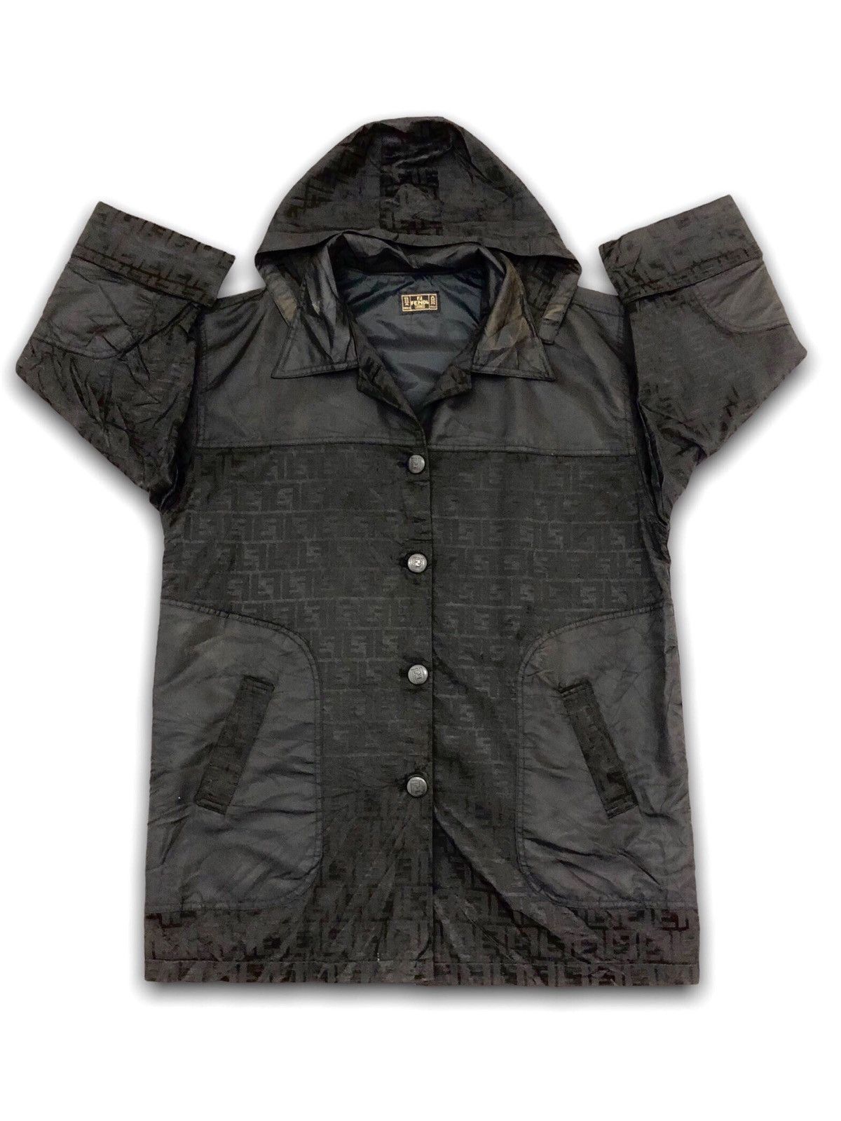Fendi Vintage Fendi Zucca Monogram Jacket Size US L / EU 52-54 / 3 - 2 Thumbnail