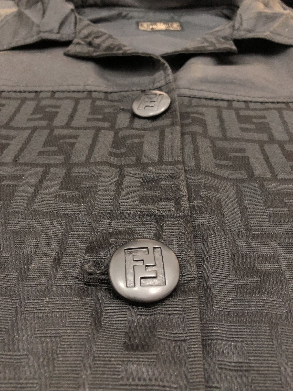 Fendi Vintage Fendi Zucca Monogram Jacket Size US L / EU 52-54 / 3 - 16 Thumbnail