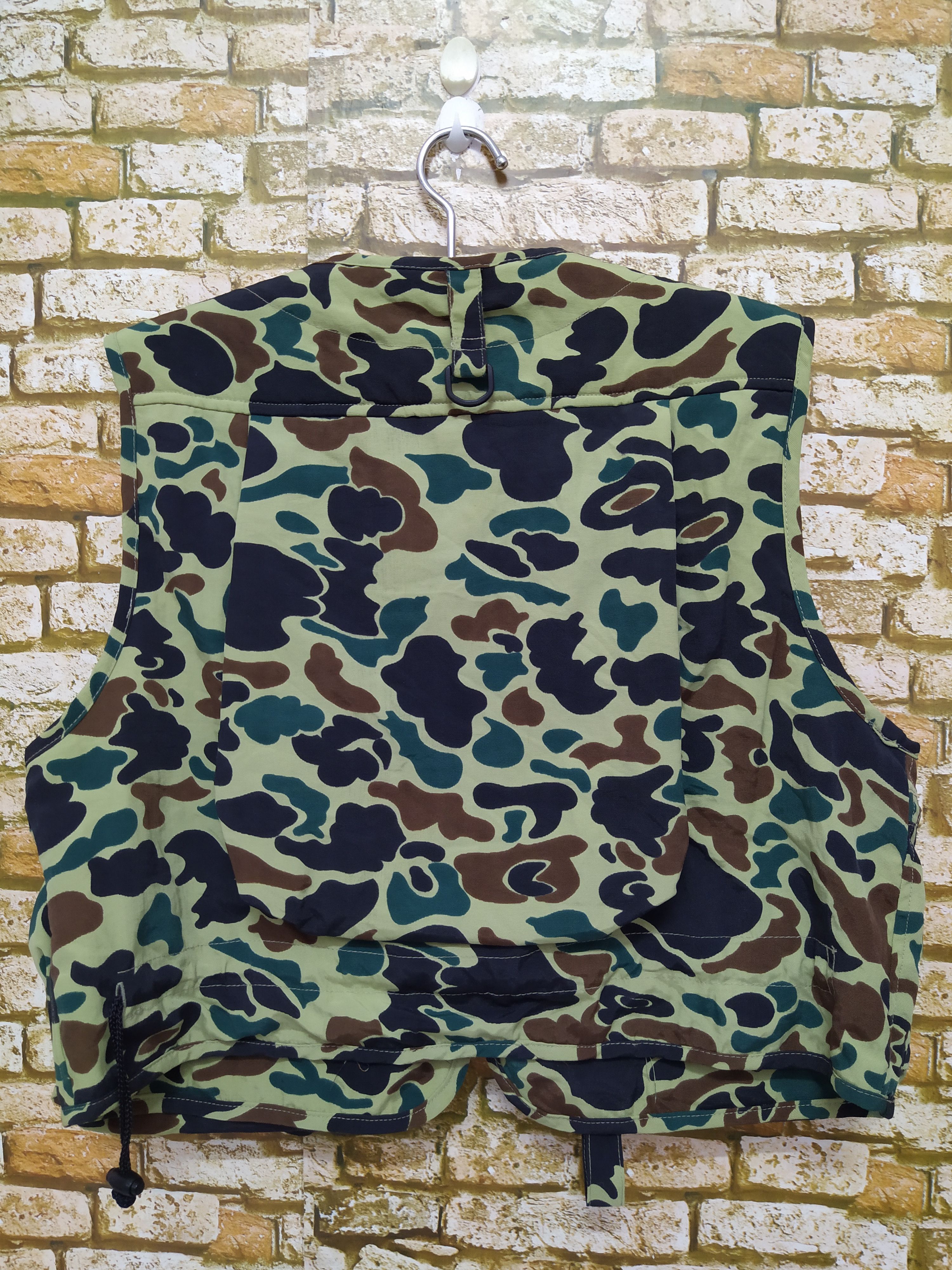 Japanese Brand WEATHER LAND JAPAN TACTICAL MULTI POCKET VEST (B460) Size US L / EU 52-54 / 3 - 4 Thumbnail