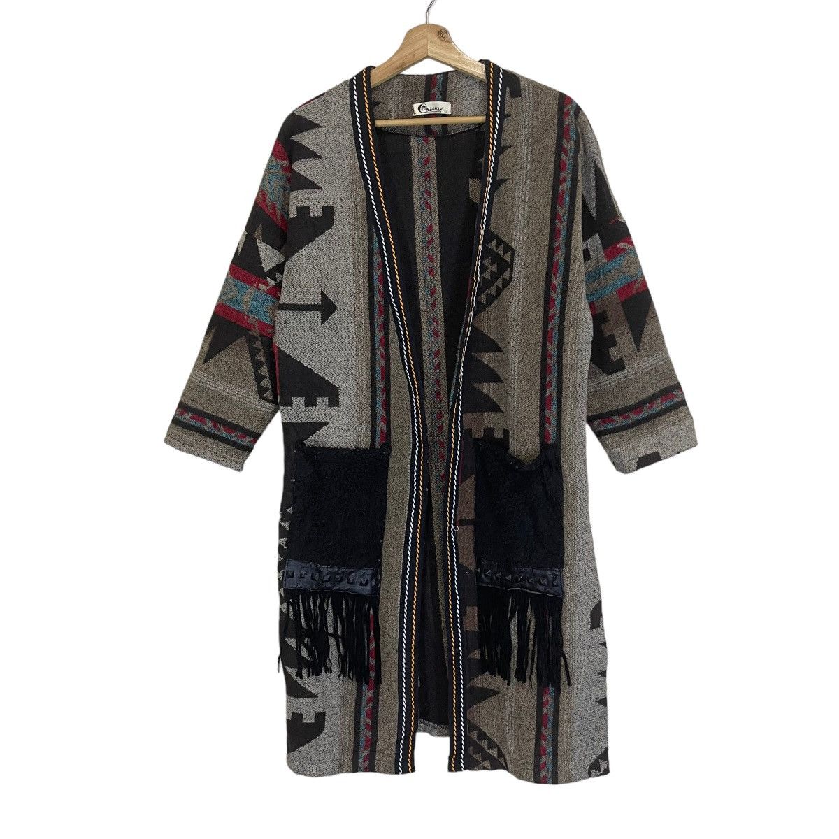 Japanese Brand × Native × Vintage Vintage Japanese NAN NAN Navajo Native Art Cardigan Size US M / EU 48-50 / 2 - 3 Thumbnail