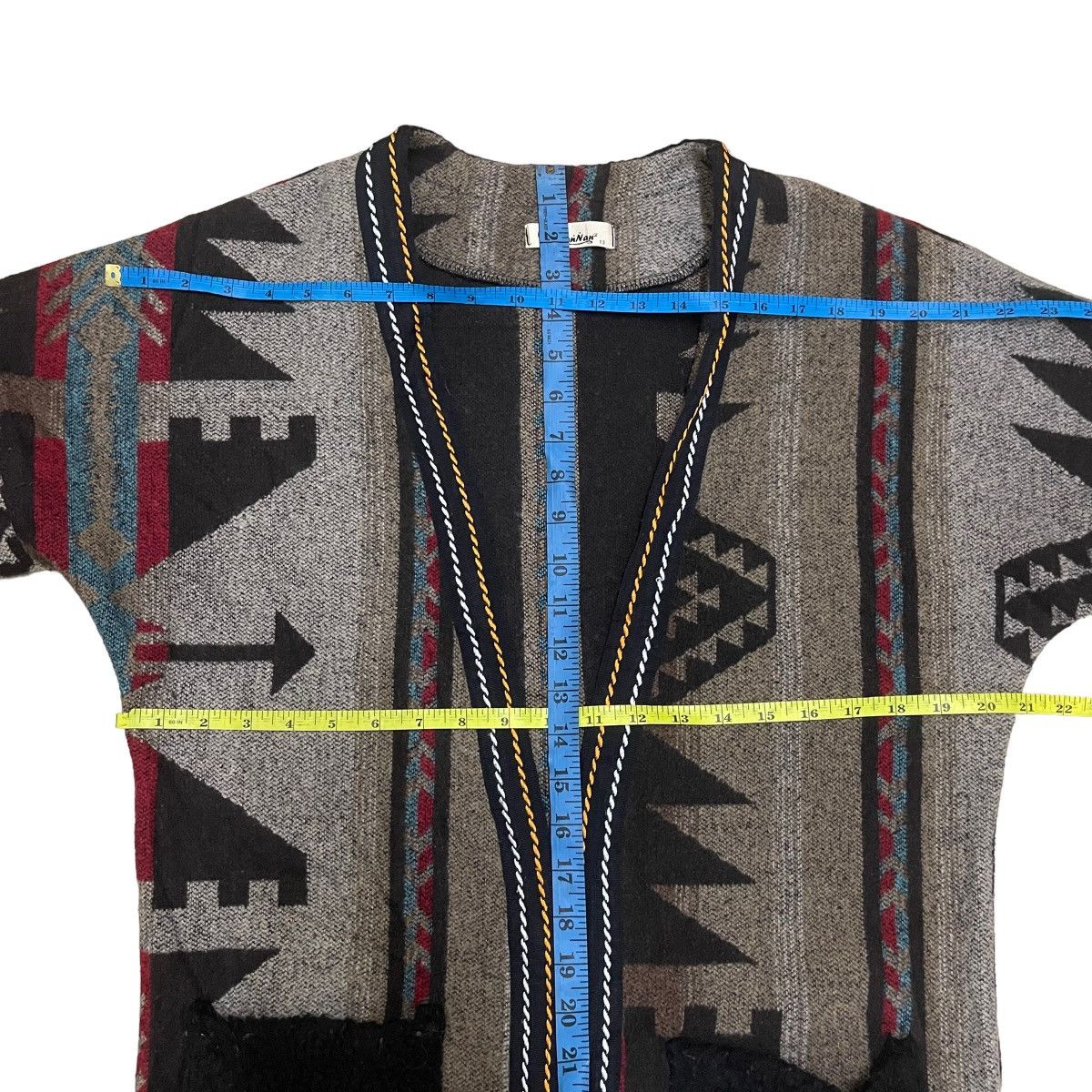 Japanese Brand × Native × Vintage Vintage Japanese NAN NAN Navajo Native Art Cardigan Size US M / EU 48-50 / 2 - 11 Thumbnail