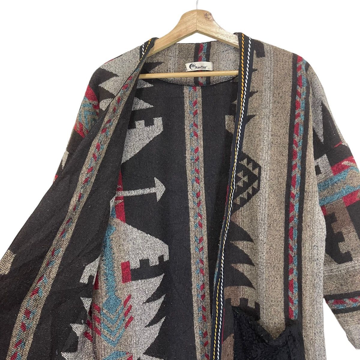Japanese Brand × Native × Vintage Vintage Japanese NAN NAN Navajo Native Art Cardigan Size US M / EU 48-50 / 2 - 7 Thumbnail