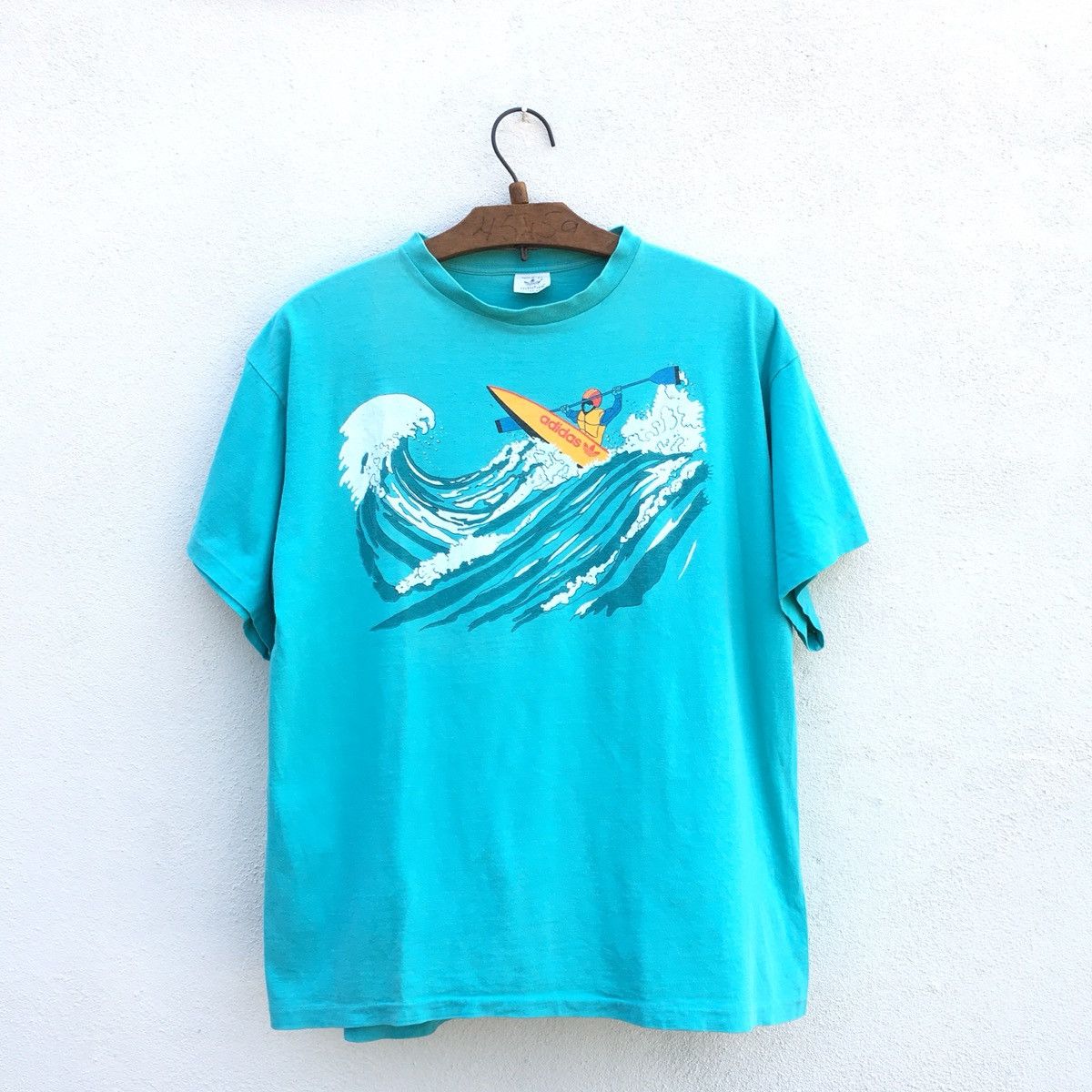 Adidas × Vintage Vintage adidas devils toenail olympic 80s tees Size US L / EU 52-54 / 3 - 2 Thumbnail