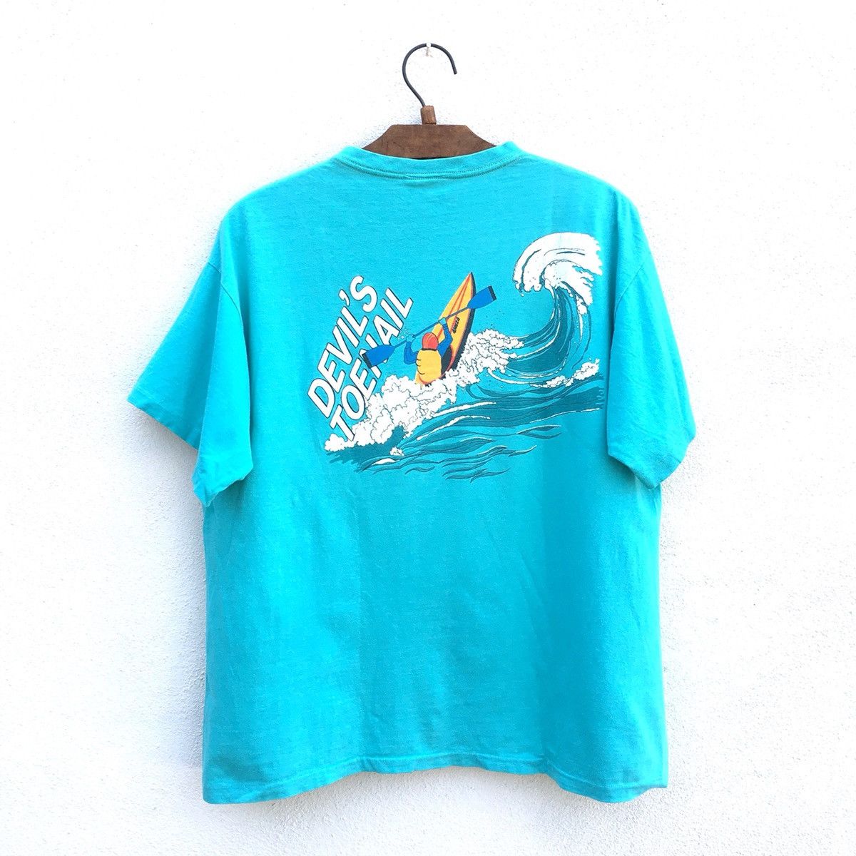 Adidas × Vintage Vintage adidas devils toenail olympic 80s tees Size US L / EU 52-54 / 3 - 1 Thumbnail