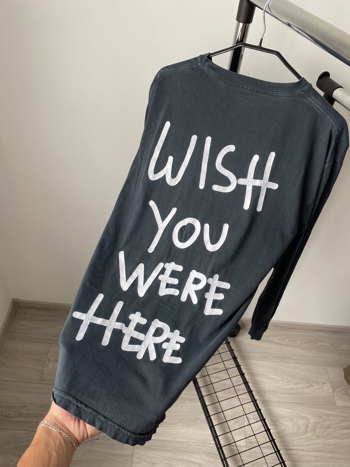 Travis Scott Travis Scott Astroworld Wish You Were Here Faded Merch Tee Size US M / EU 48-50 / 2 - 14 Thumbnail