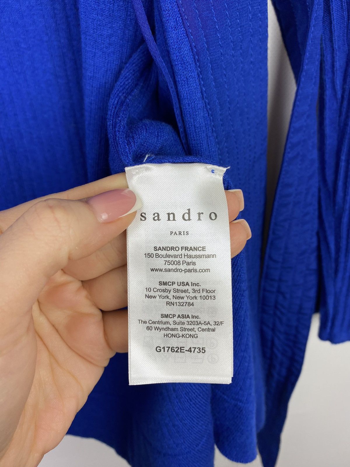Sandro BNWT Sandro Paris ladies Kimono wrap Cardigan sweater G1762E Size S / US 4 / IT 40 - 15 Thumbnail