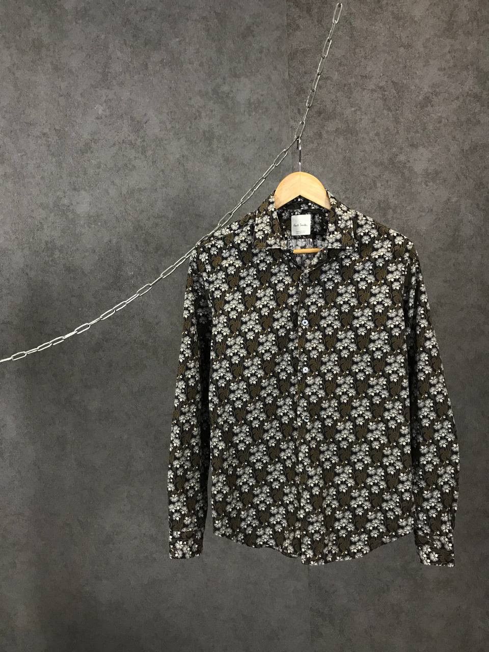 Designer Paul Smith designer crazy monogram shirt Size US S / EU 44-46 / 1 - 1 Thumbnail
