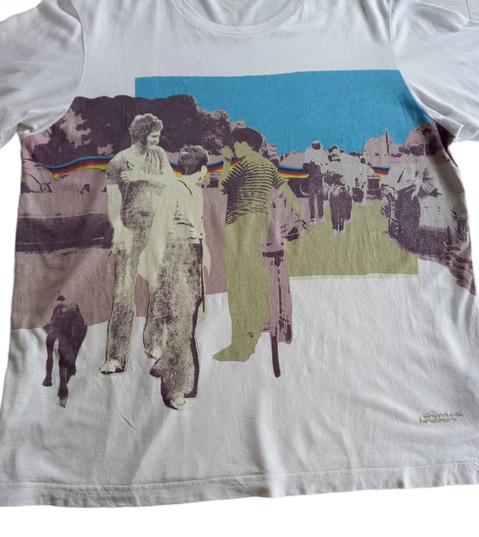 Band Tees × Uniqlo × Vintage Vintage The Chemical Brothers Band T-shirt Size US M / EU 48-50 / 2 - 2 Thumbnail