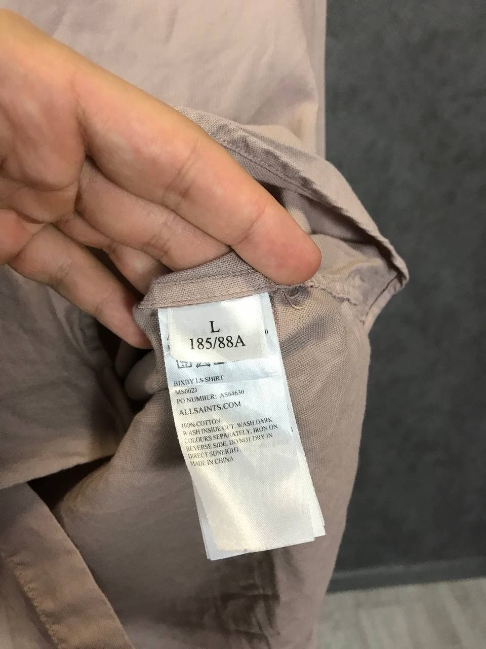 Allsaints Allsaints shirt Size US L / EU 52-54 / 3 - 5 Thumbnail