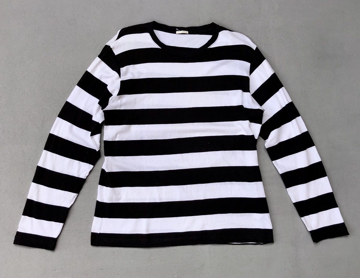 GU Prisoners Stripes Kurt Cobain Style Long Sleeve Tshirt