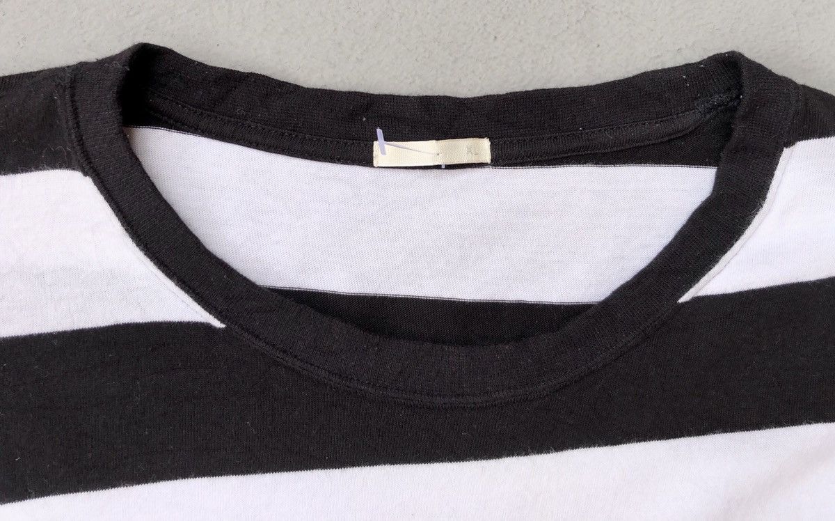 Japanese Brand GU Prisoners Stripes Kurt Cobain Style Long Sleeve Tshirt Size US XL / EU 56 / 4 - 7 Thumbnail