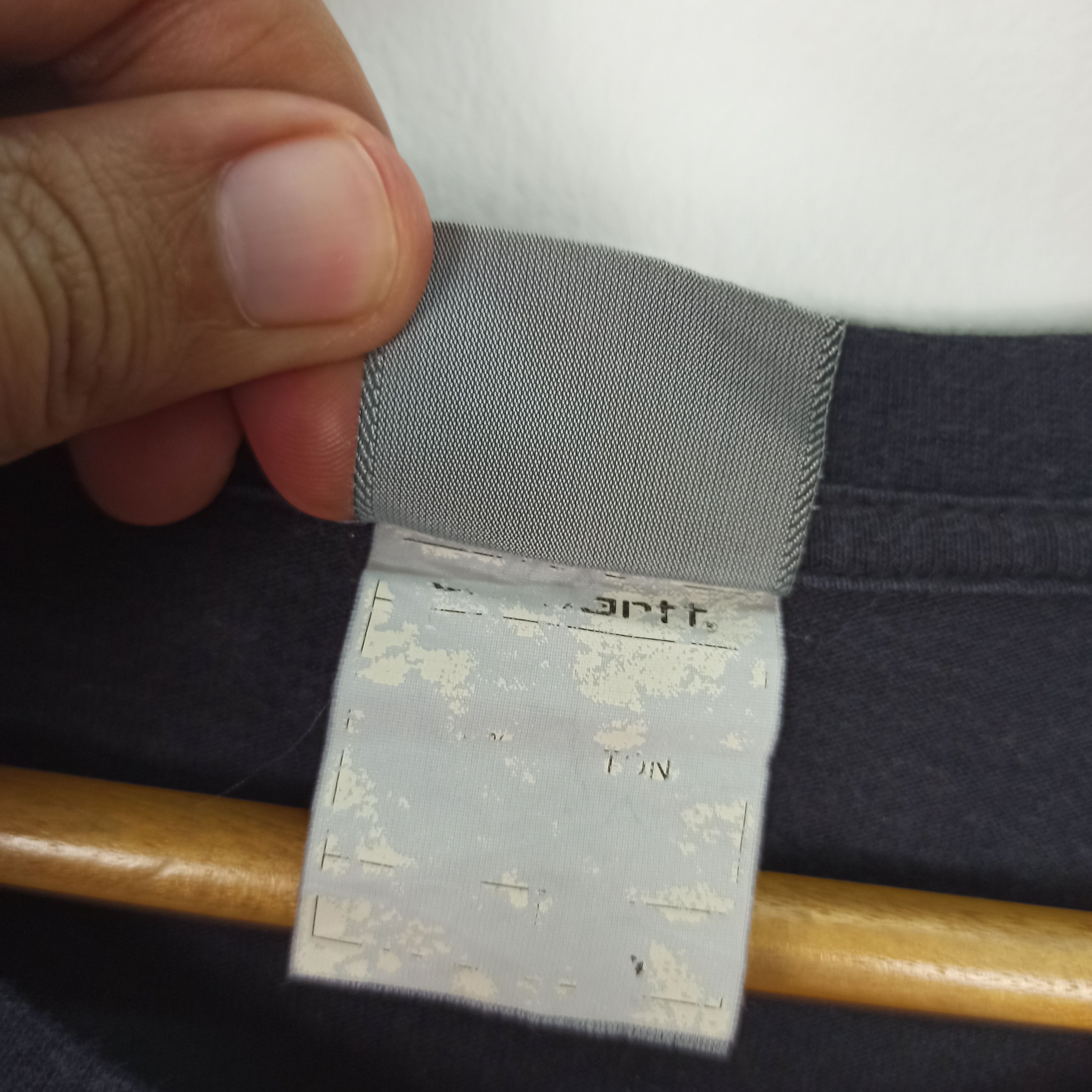 Rare Carhartt Big Logo Long Sleece Tshirt