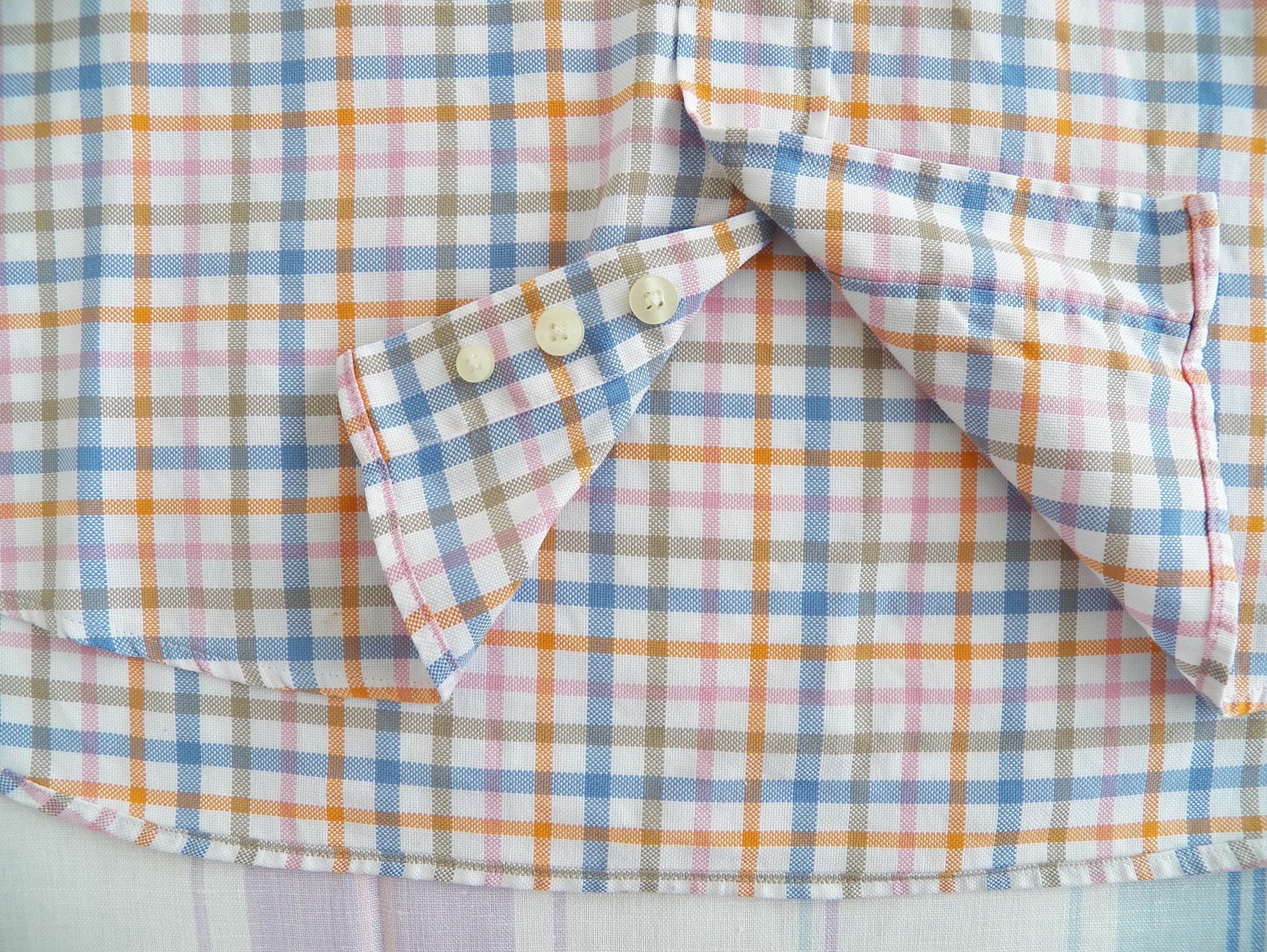 Gant GANT Ohio Oxford SHIRT multi check cotton long sleeve RegFit Size US XL / EU 56 / 4 - 5 Thumbnail