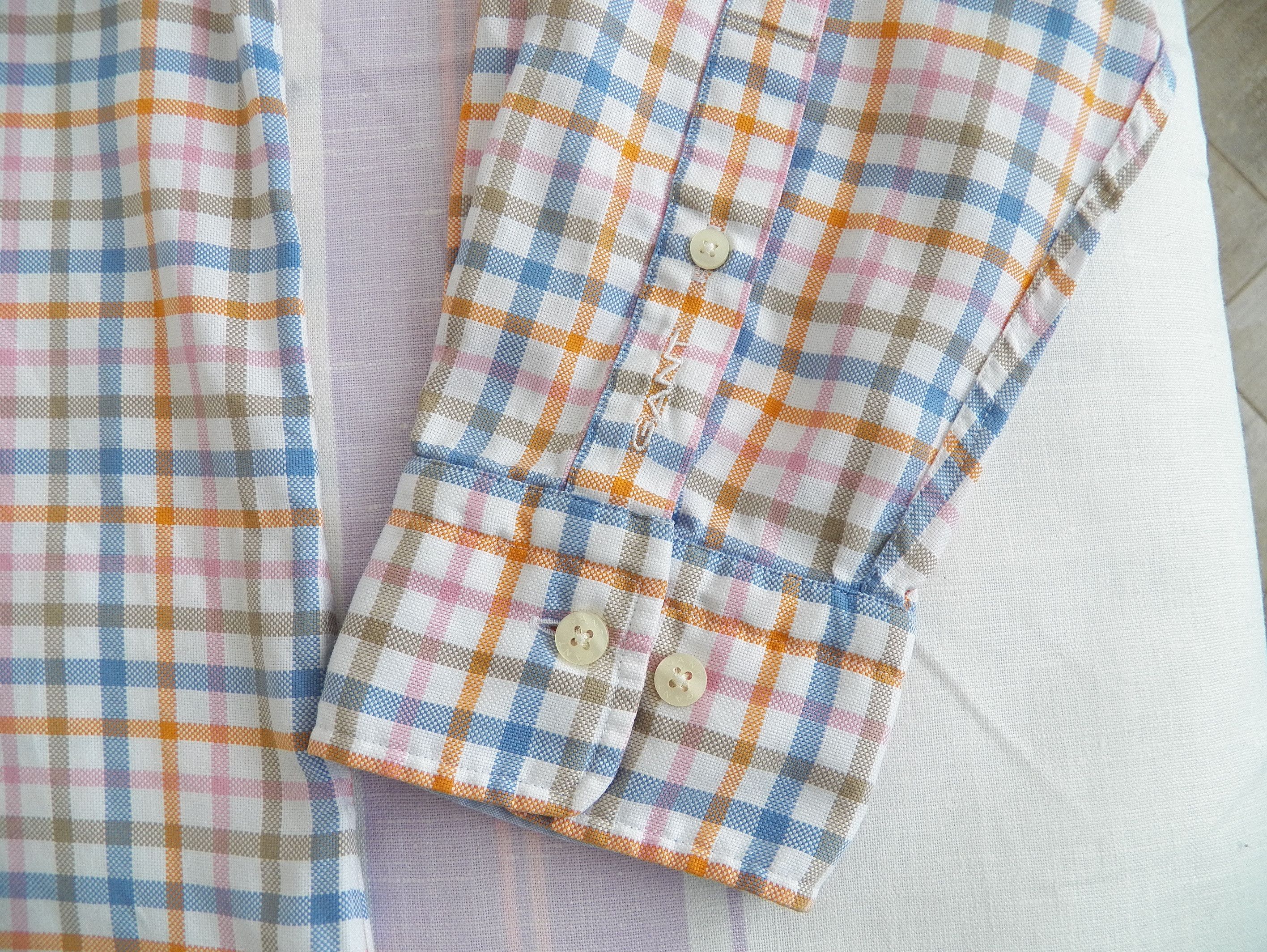 Gant GANT Ohio Oxford SHIRT multi check cotton long sleeve RegFit Size US XL / EU 56 / 4 - 8 Thumbnail