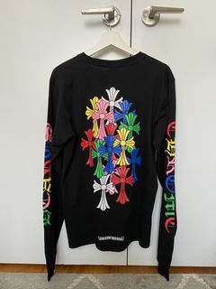 Chrome Hearts Multi Color Cross L/S T-shirt Black TARRYTOWN