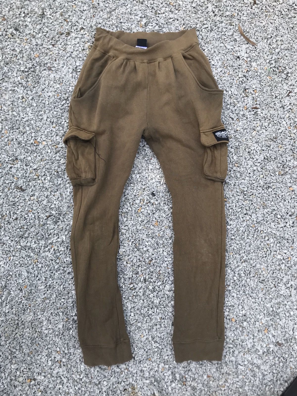 Japanese Brand JapaneseBrand Thrashed faded Rusk jogger Cargo Pant Size US 28 / EU 44 - 1 Thumbnail