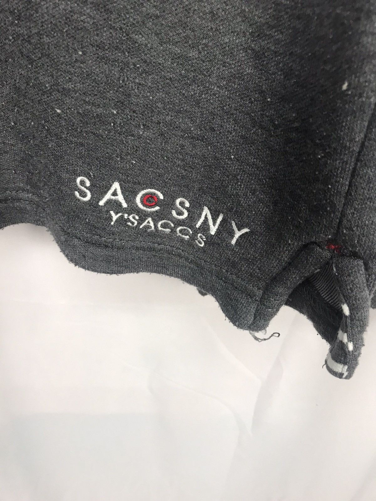 Japanese Brand × Yohji Yamamoto Sacsny y’saccs croptop sweatshirt Size US M / EU 48-50 / 2 - 4 Thumbnail